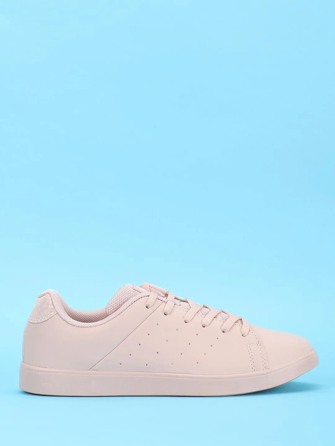 361 DEGREE Perforated Side Lace-Up Sneakers