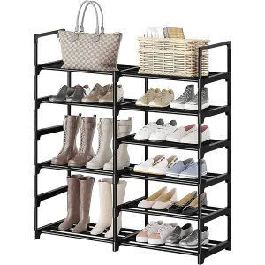 6 6 Tiers Tall Shoe Rack Storage Shelf