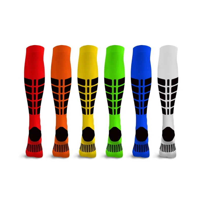 6 Pair Mid-Calf Compression Socks For Men & Women