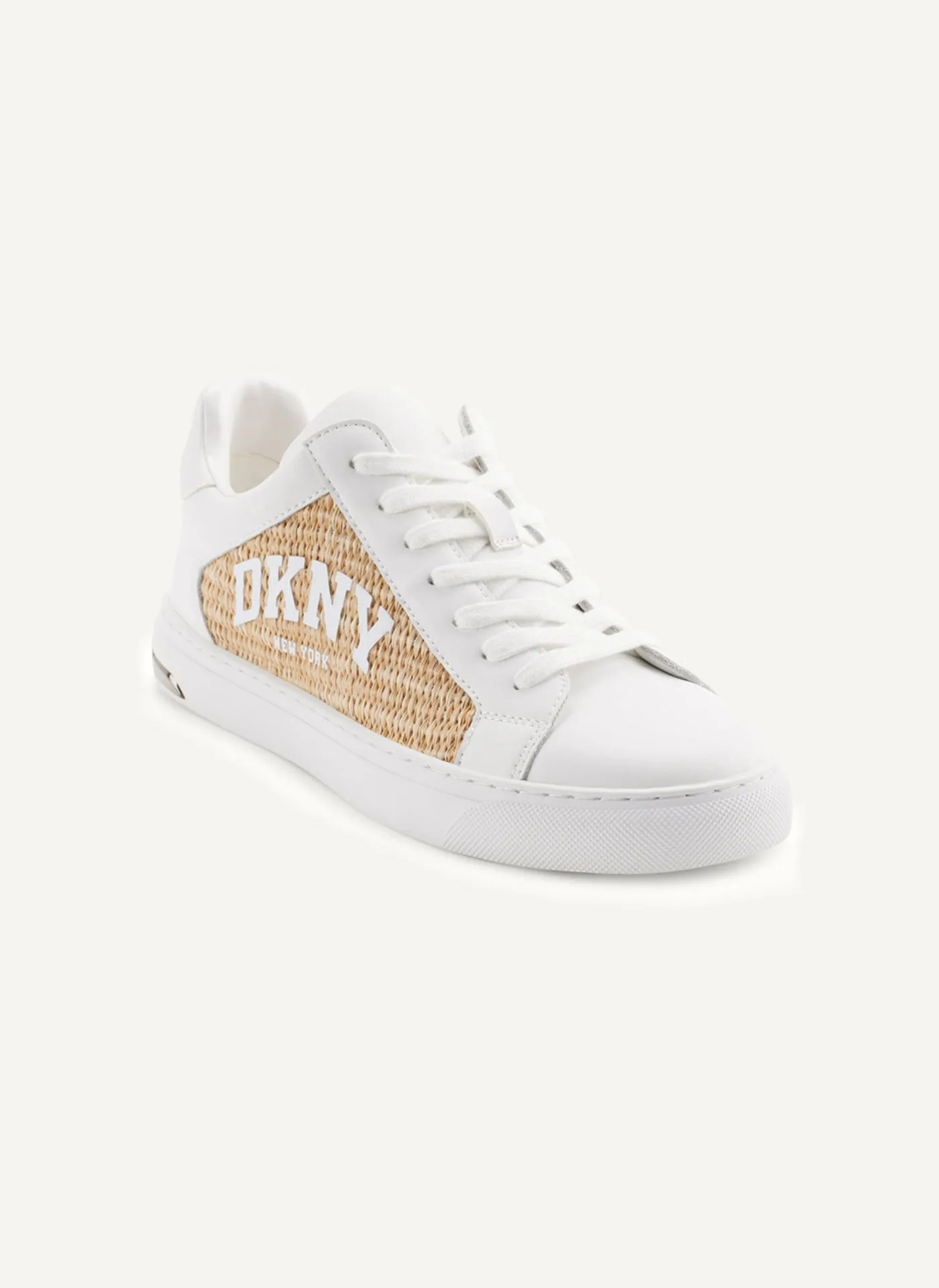 ABENI RAFFIA LACE UP SNEAKER