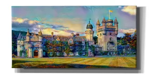 'Aberdeenshire Scotland Balmoral Castle' by Pedro Gavidia, Canvas Wall Art