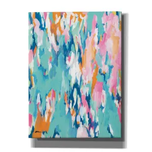 'Abstract Aqua' by Jessica Mingo, Canvas Wall Art