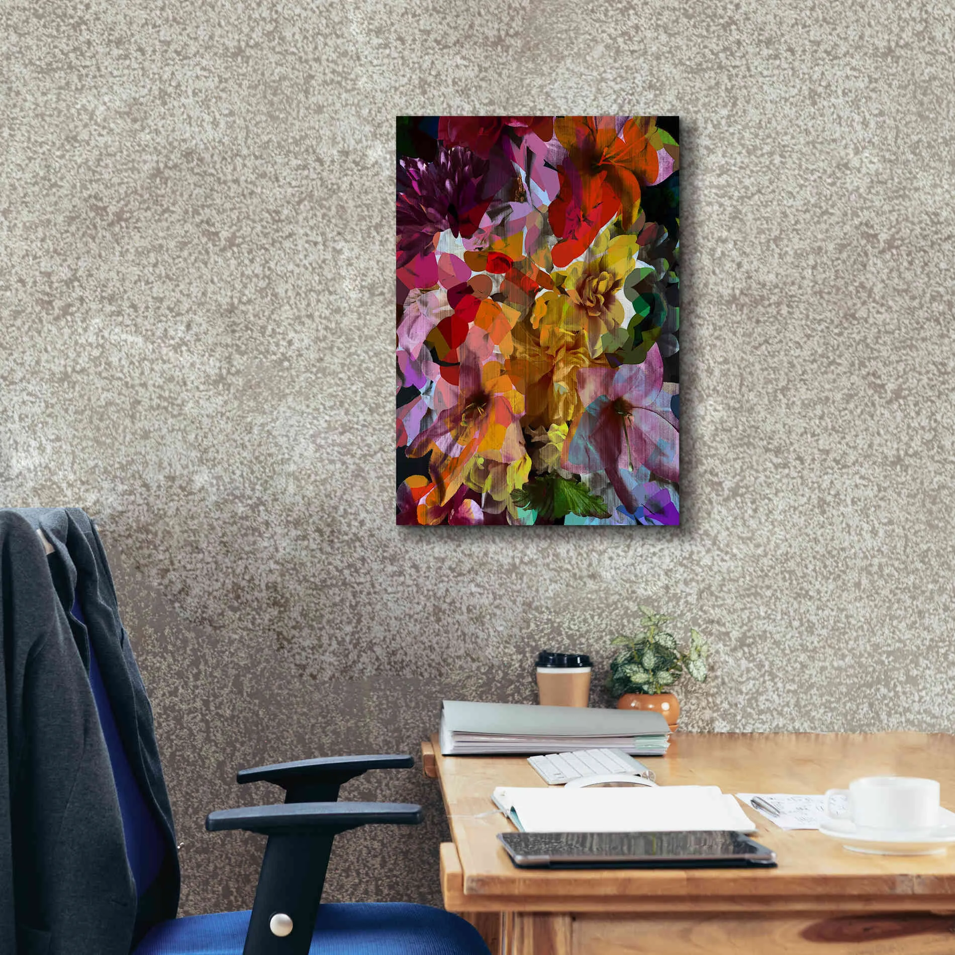 'Abstract Floral' by Shandra Smith, Canvas Wall Art