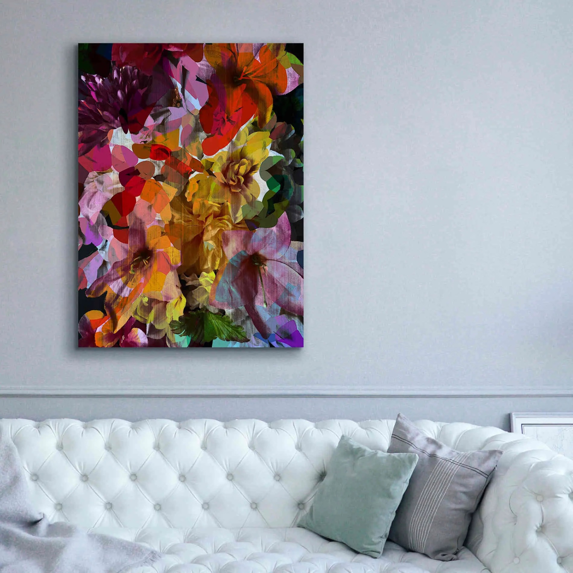 'Abstract Floral' by Shandra Smith, Canvas Wall Art