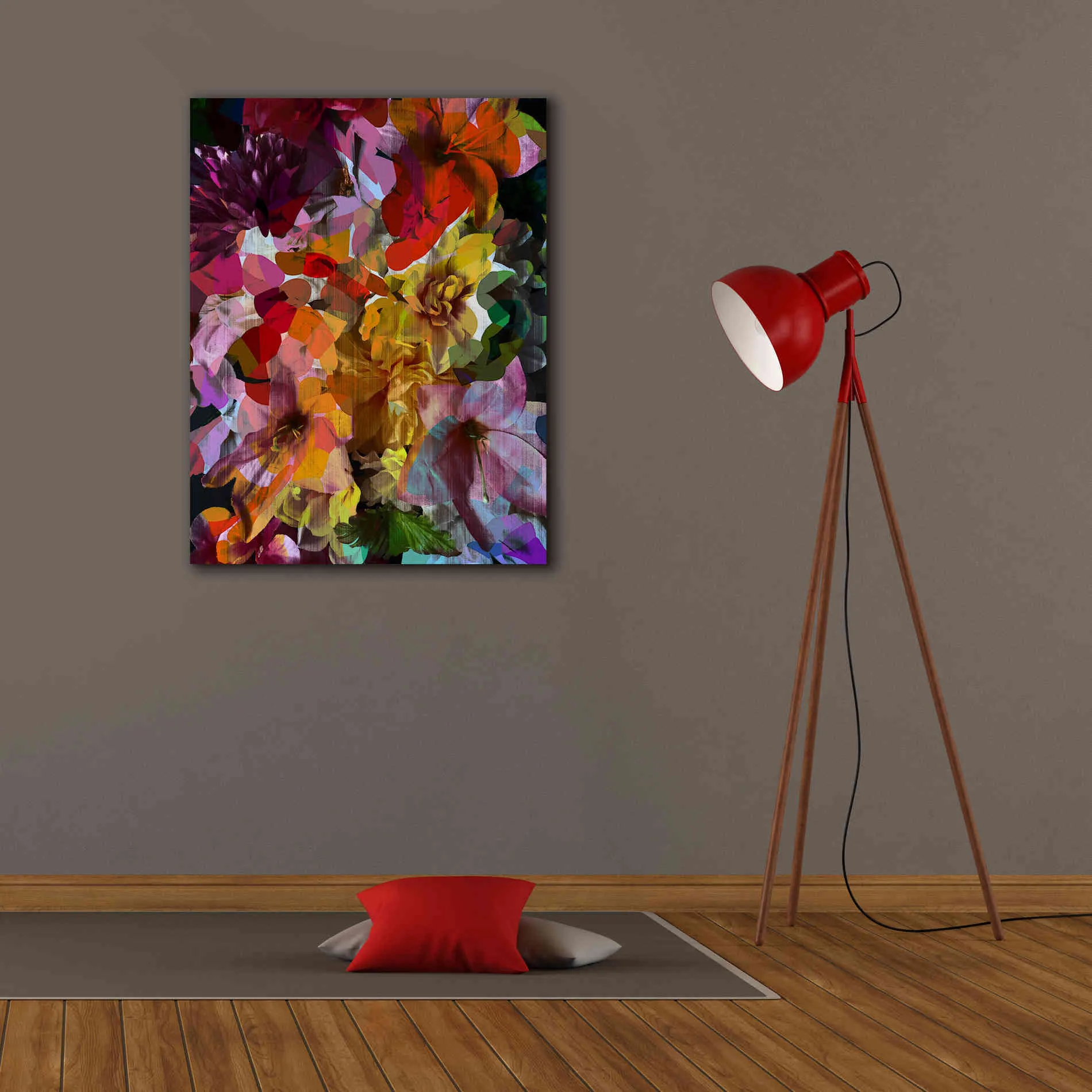 'Abstract Floral' by Shandra Smith, Canvas Wall Art