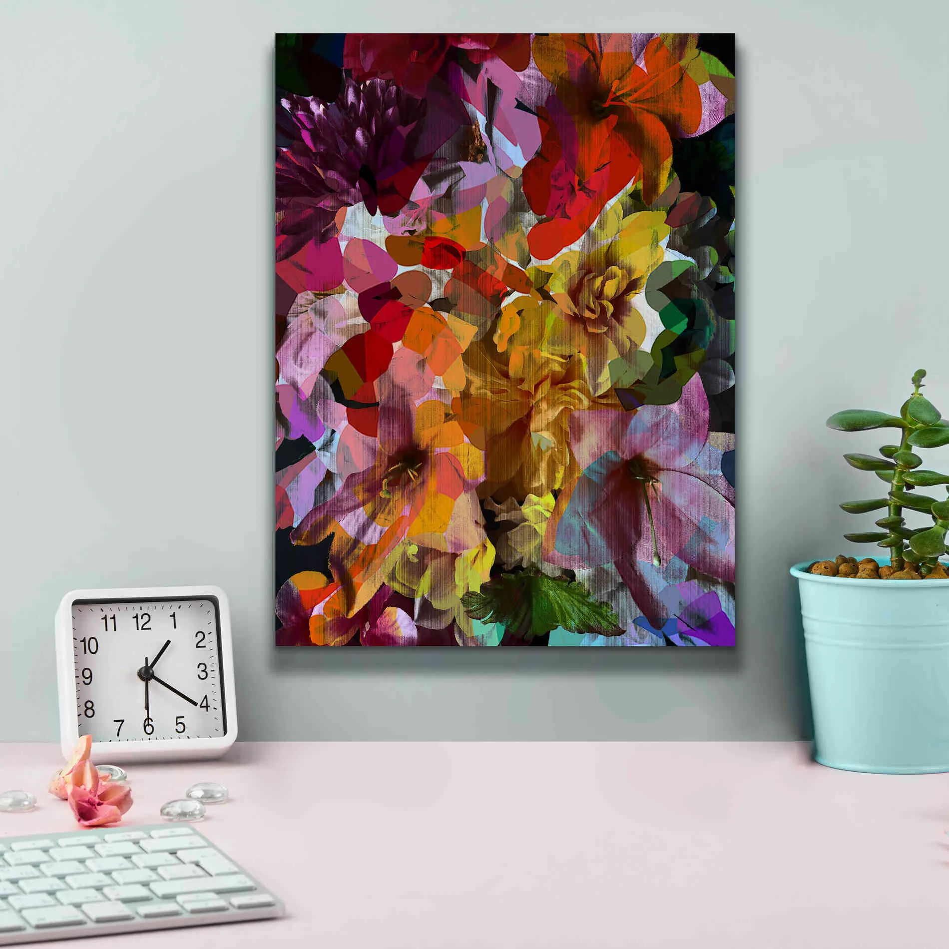 'Abstract Floral' by Shandra Smith, Canvas Wall Art