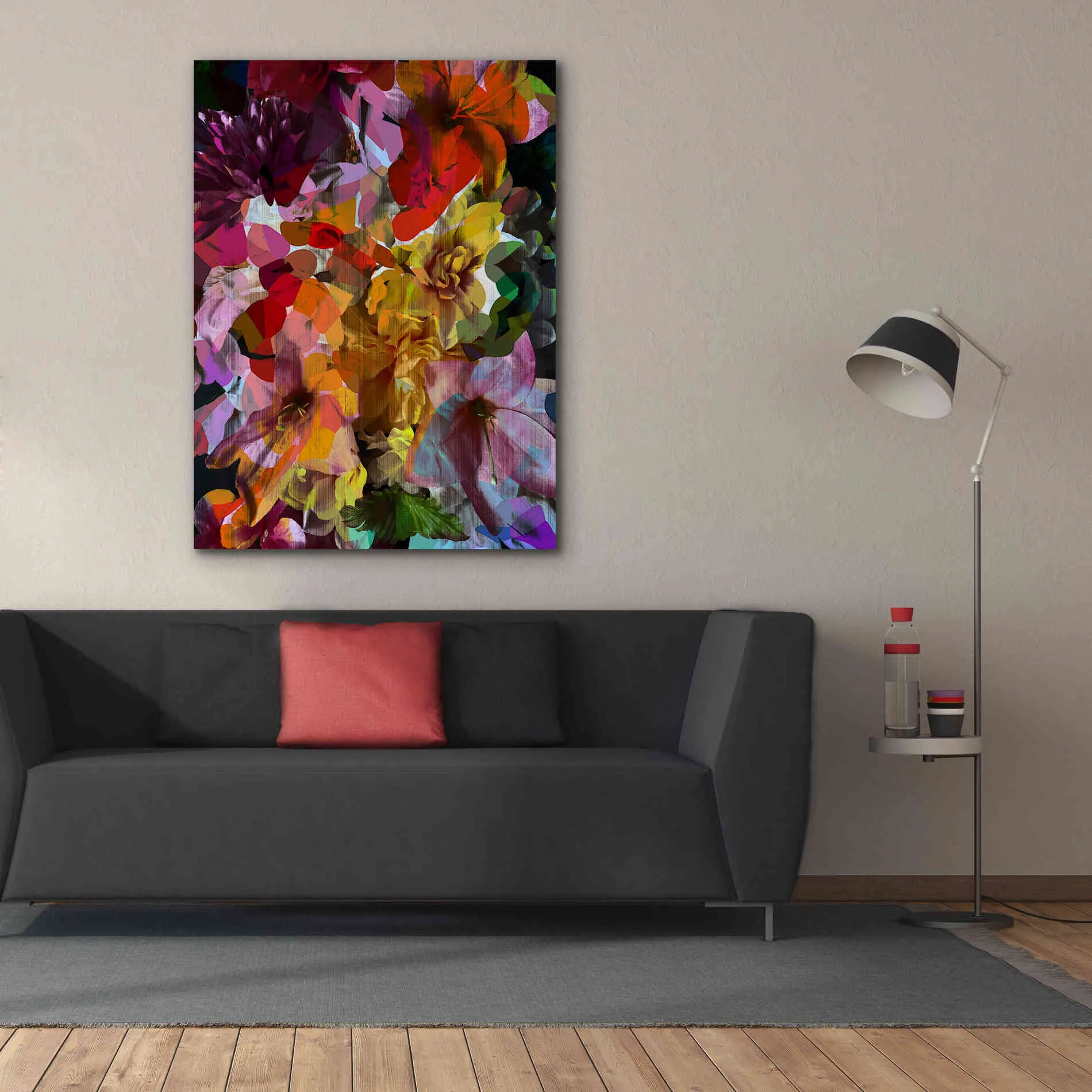 'Abstract Floral' by Shandra Smith, Canvas Wall Art