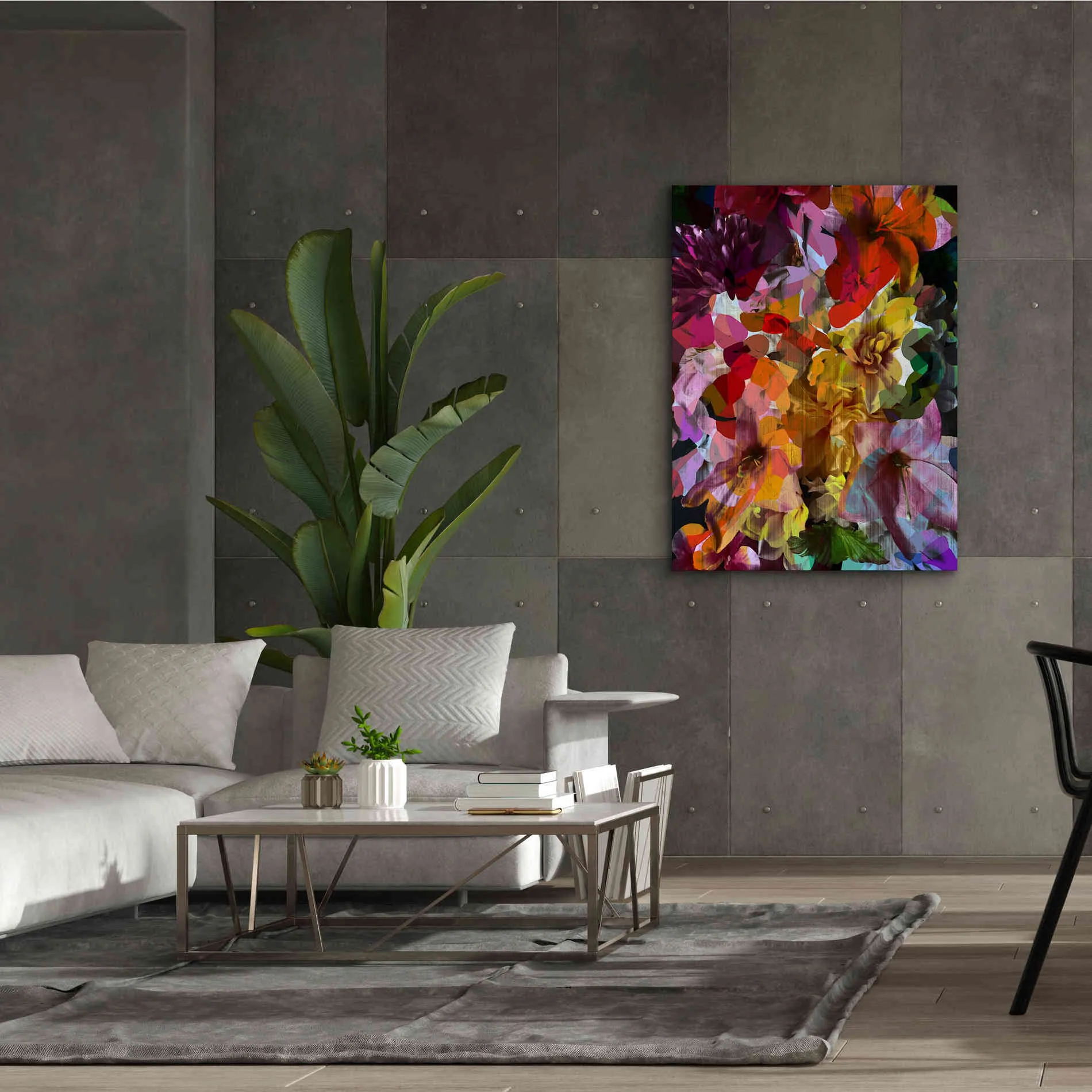 'Abstract Floral' by Shandra Smith, Canvas Wall Art