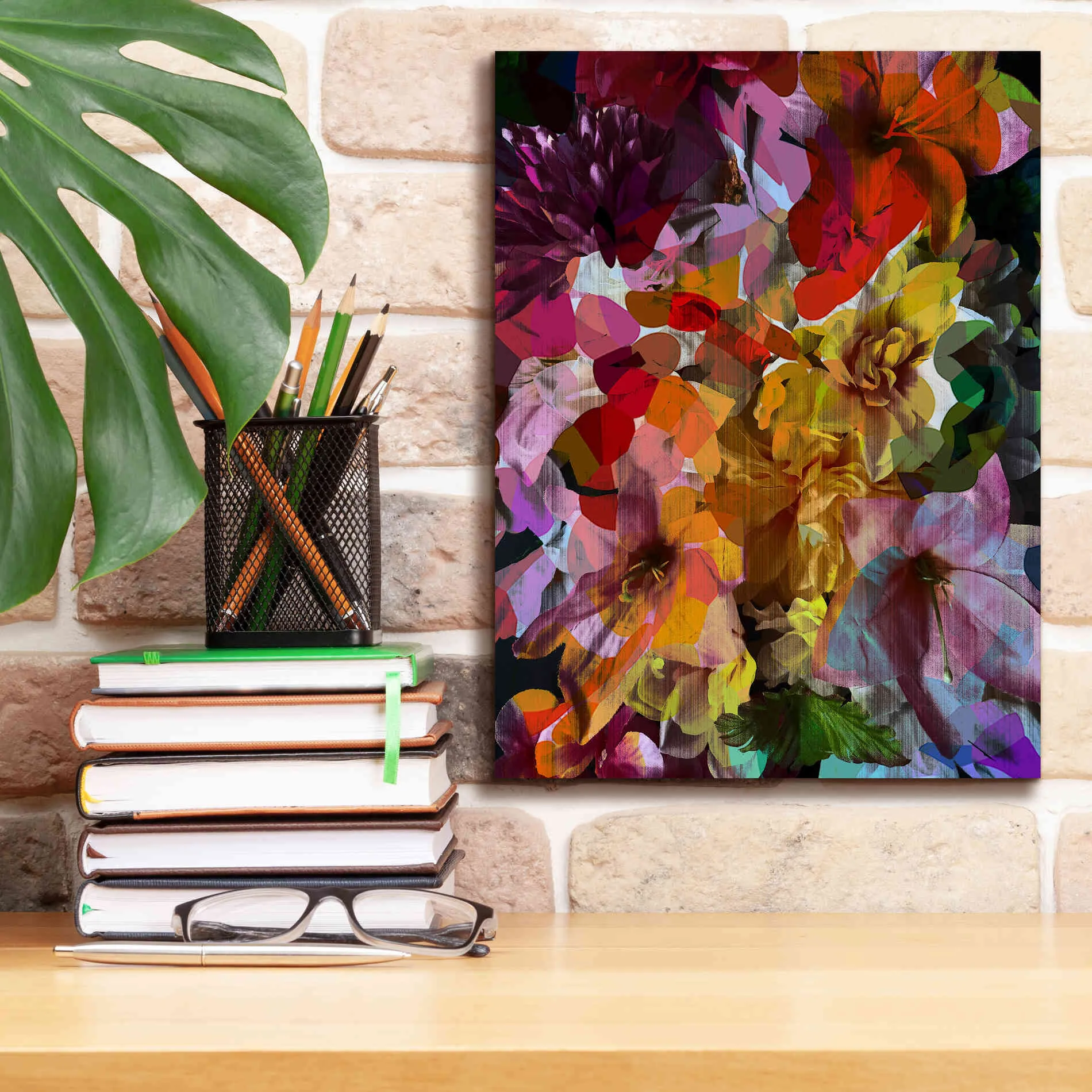 'Abstract Floral' by Shandra Smith, Canvas Wall Art