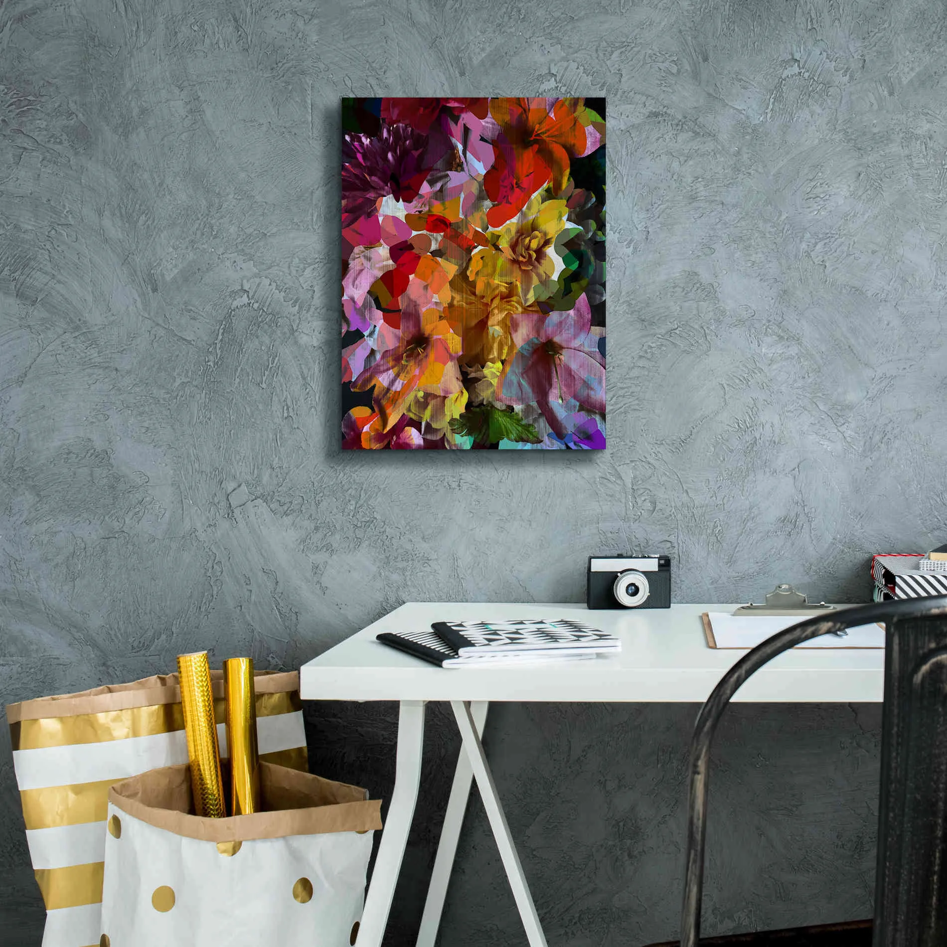 'Abstract Floral' by Shandra Smith, Canvas Wall Art