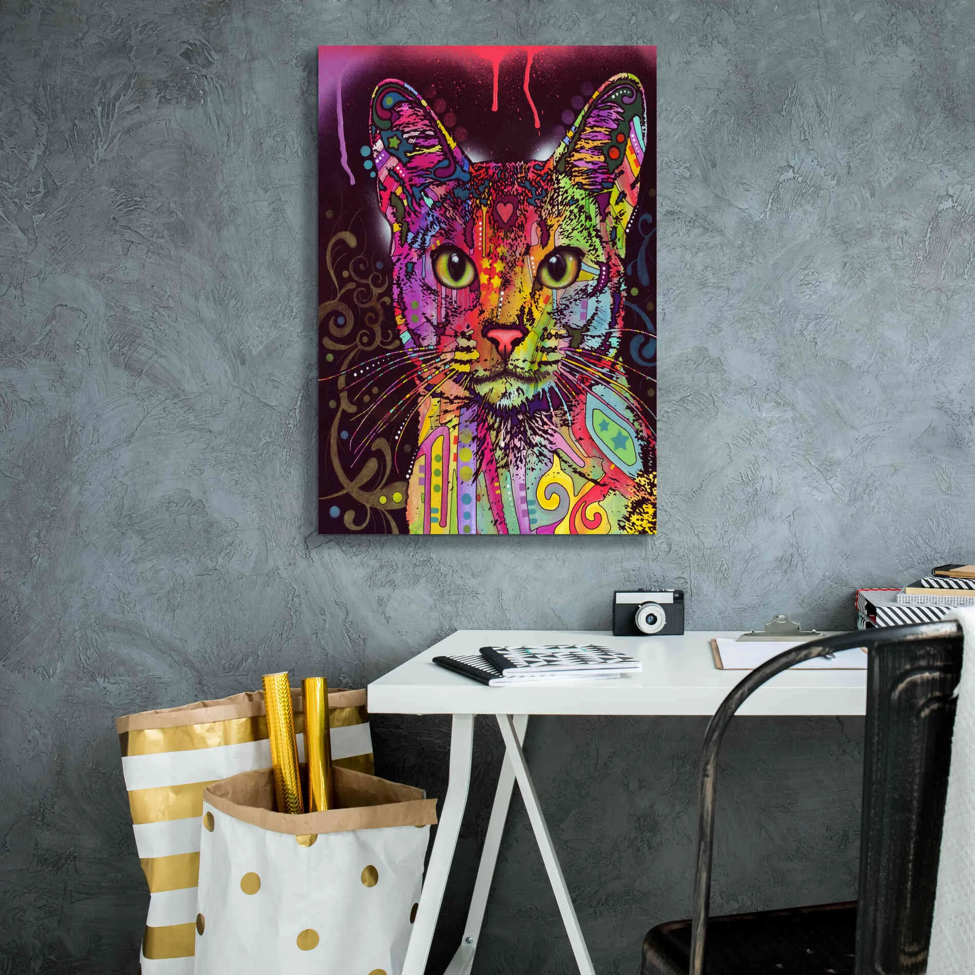 'Abyssinian' by Dean Russo, Giclee Canvas Wall Art