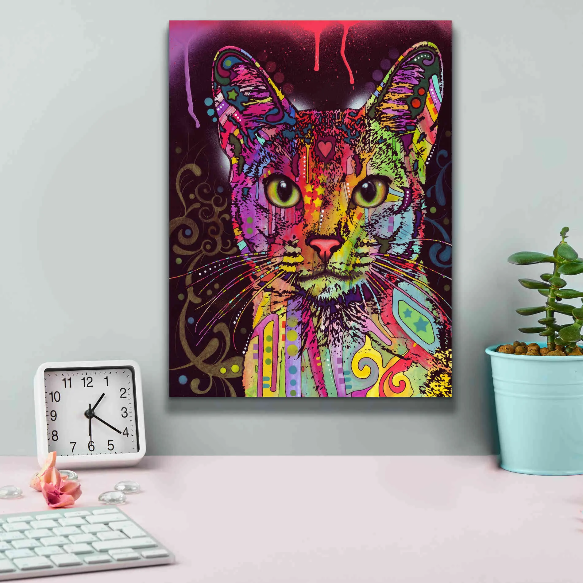 'Abyssinian' by Dean Russo, Giclee Canvas Wall Art