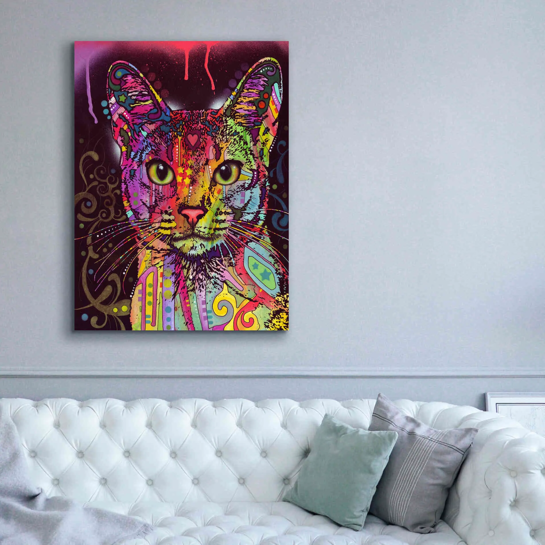 'Abyssinian' by Dean Russo, Giclee Canvas Wall Art