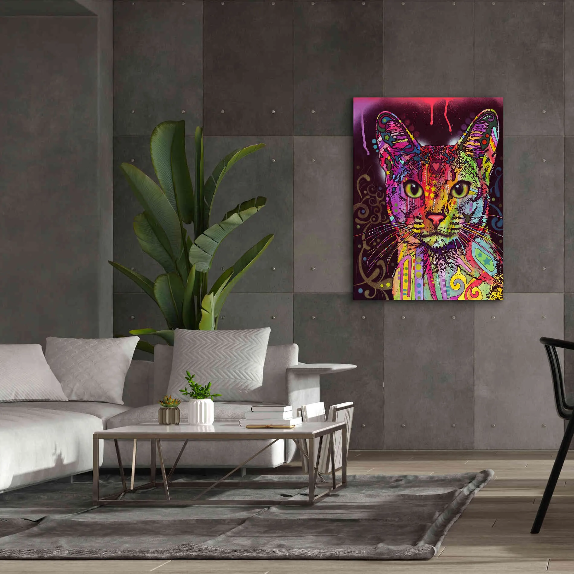 'Abyssinian' by Dean Russo, Giclee Canvas Wall Art