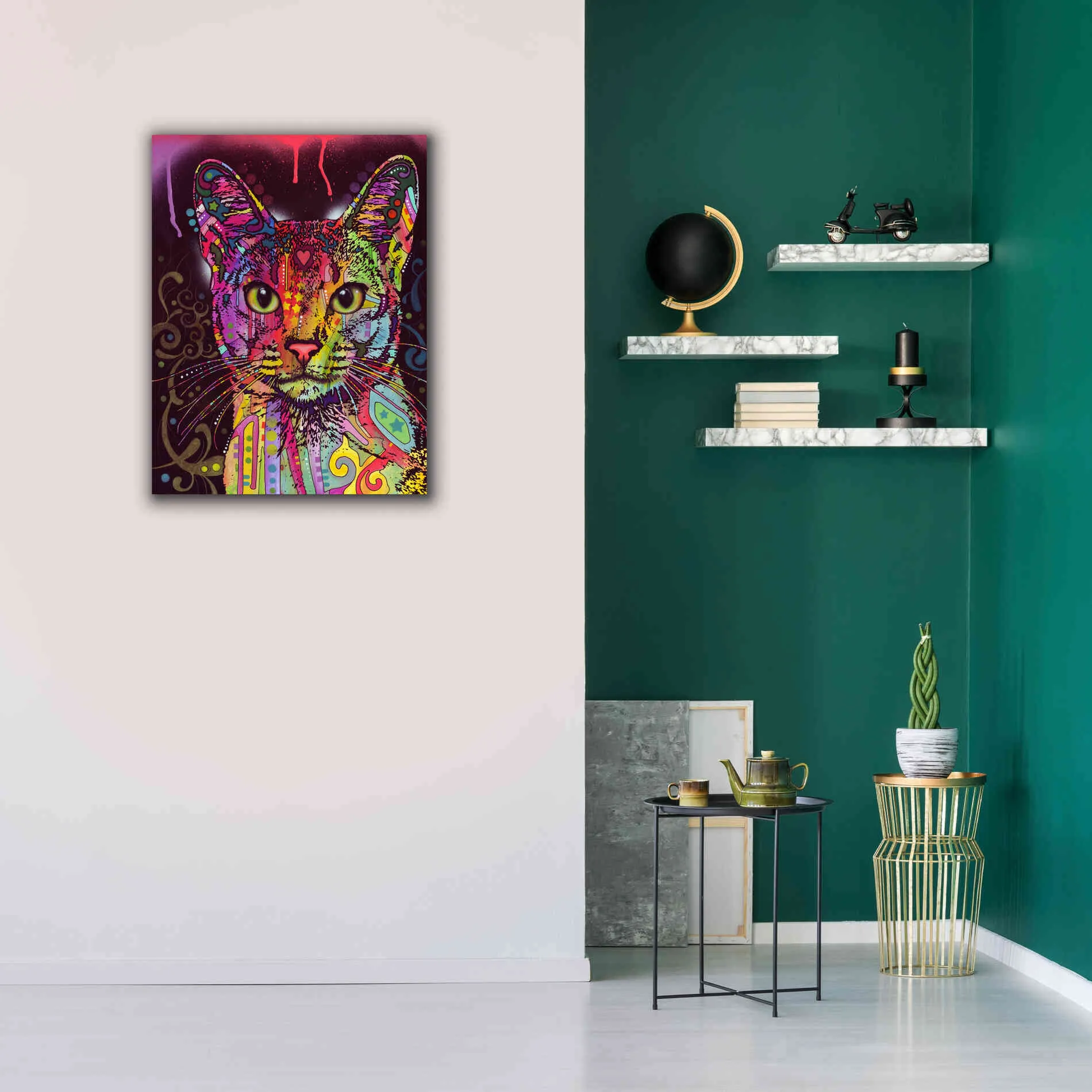 'Abyssinian' by Dean Russo, Giclee Canvas Wall Art