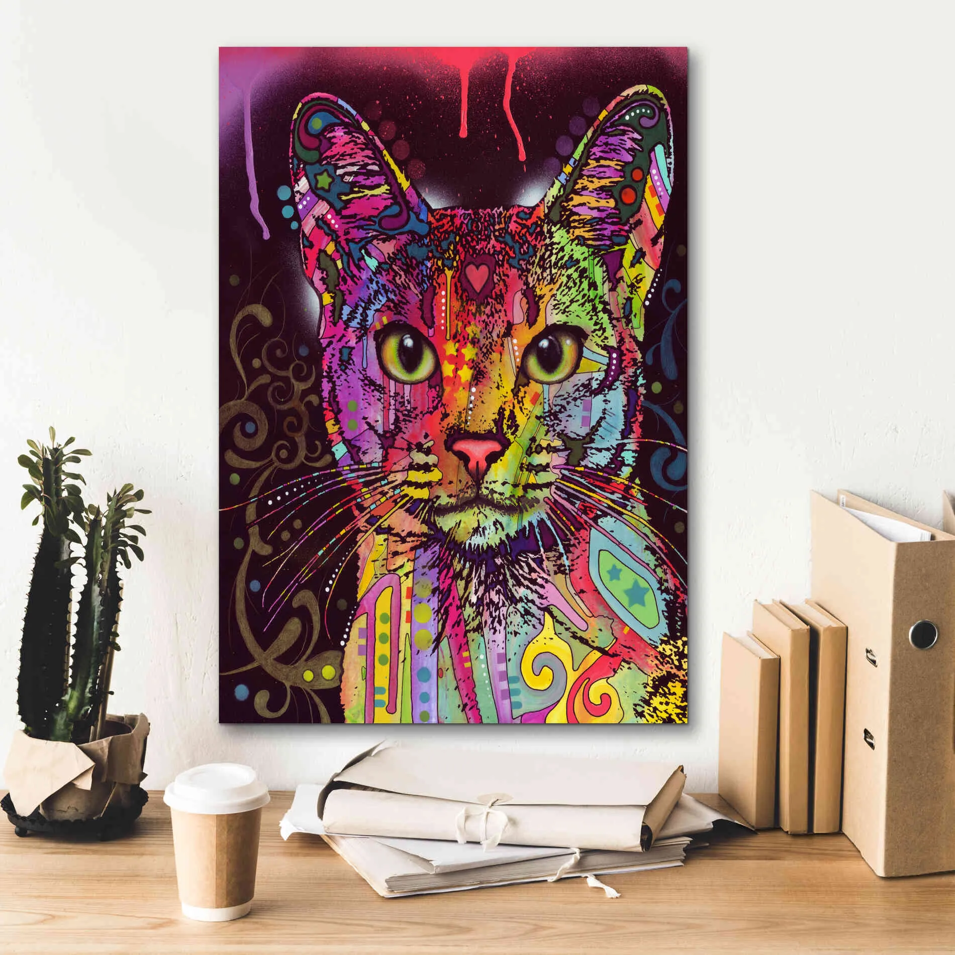 'Abyssinian' by Dean Russo, Giclee Canvas Wall Art