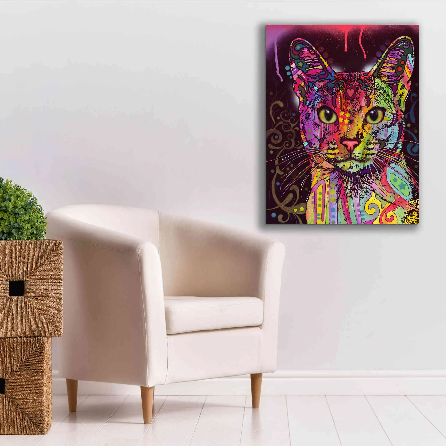 'Abyssinian' by Dean Russo, Giclee Canvas Wall Art