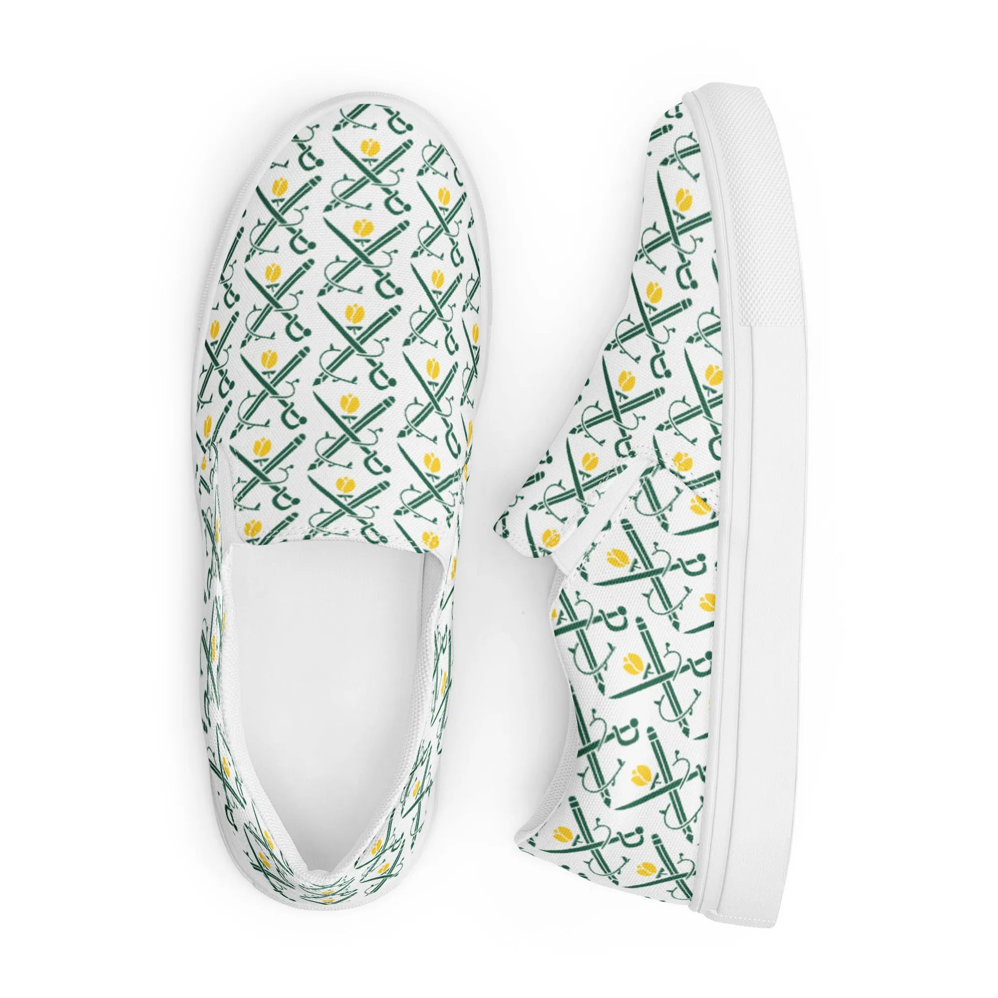 AniFem Logo Patterned Slip-On Canvas Shoes (Bigger)