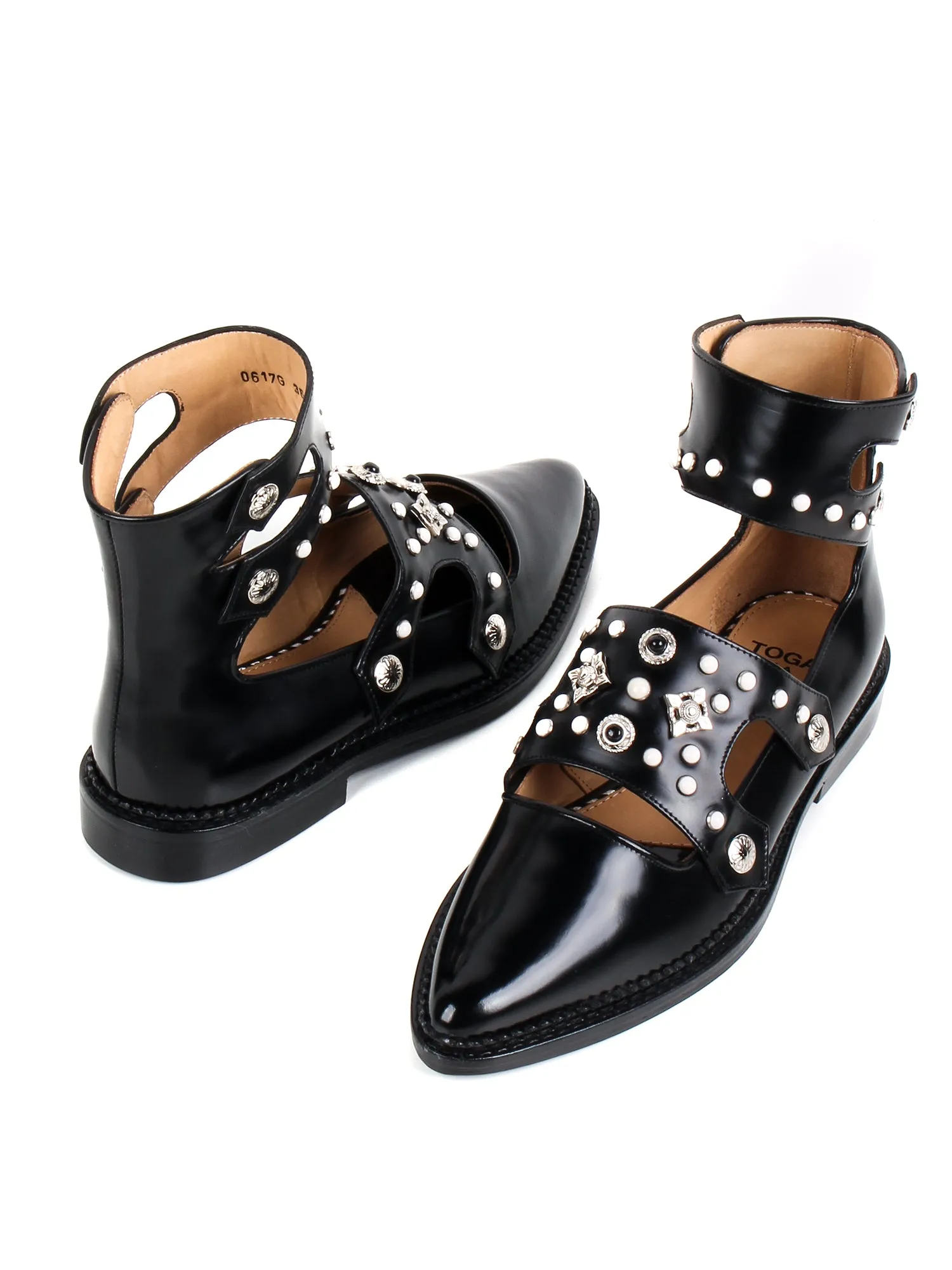 Ankle Strap Monk Black