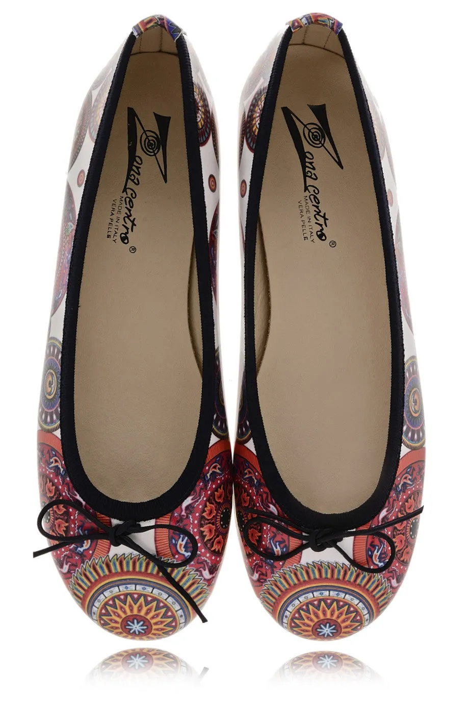 ANTONELLA INDIOS Printed Ballerinas