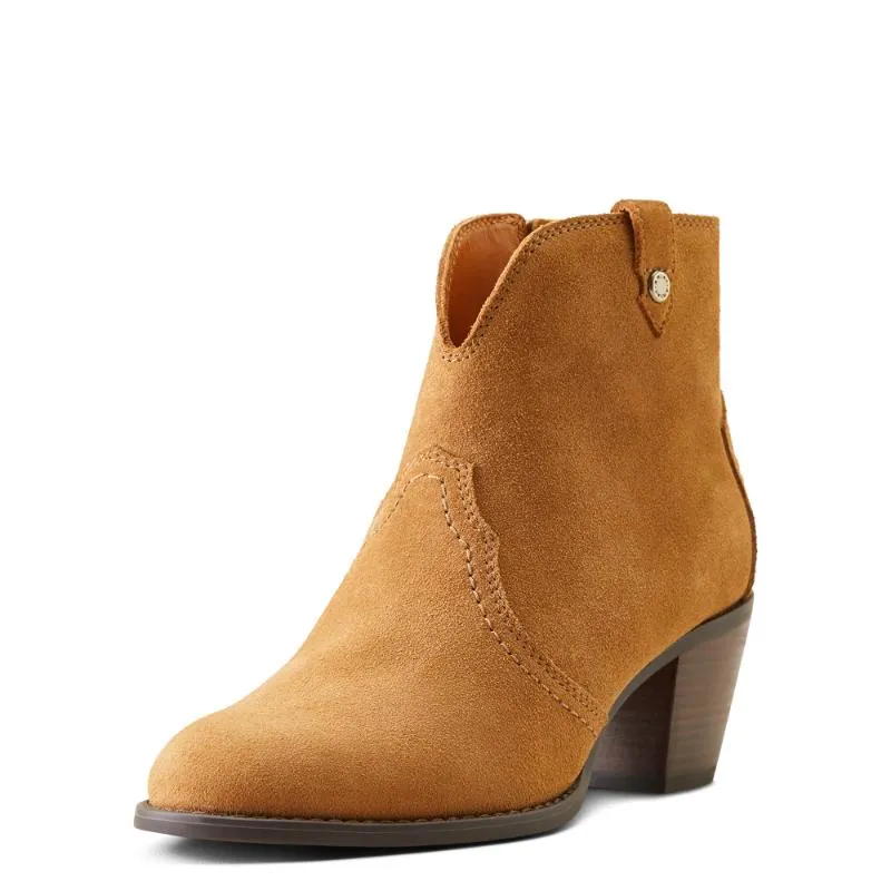 Ariat Tilbury Ladies Ankle Boot - Carmel Suede