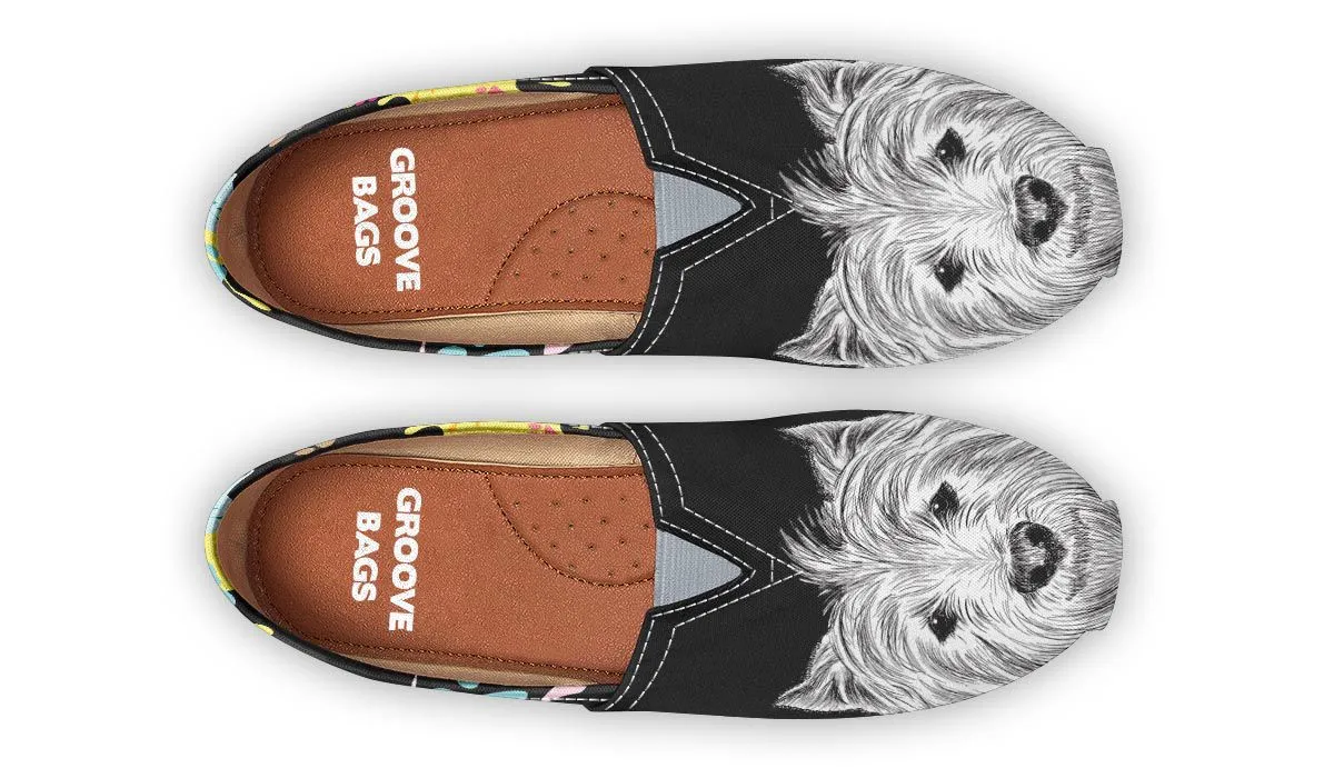 Artsy Westie Casual Shoes