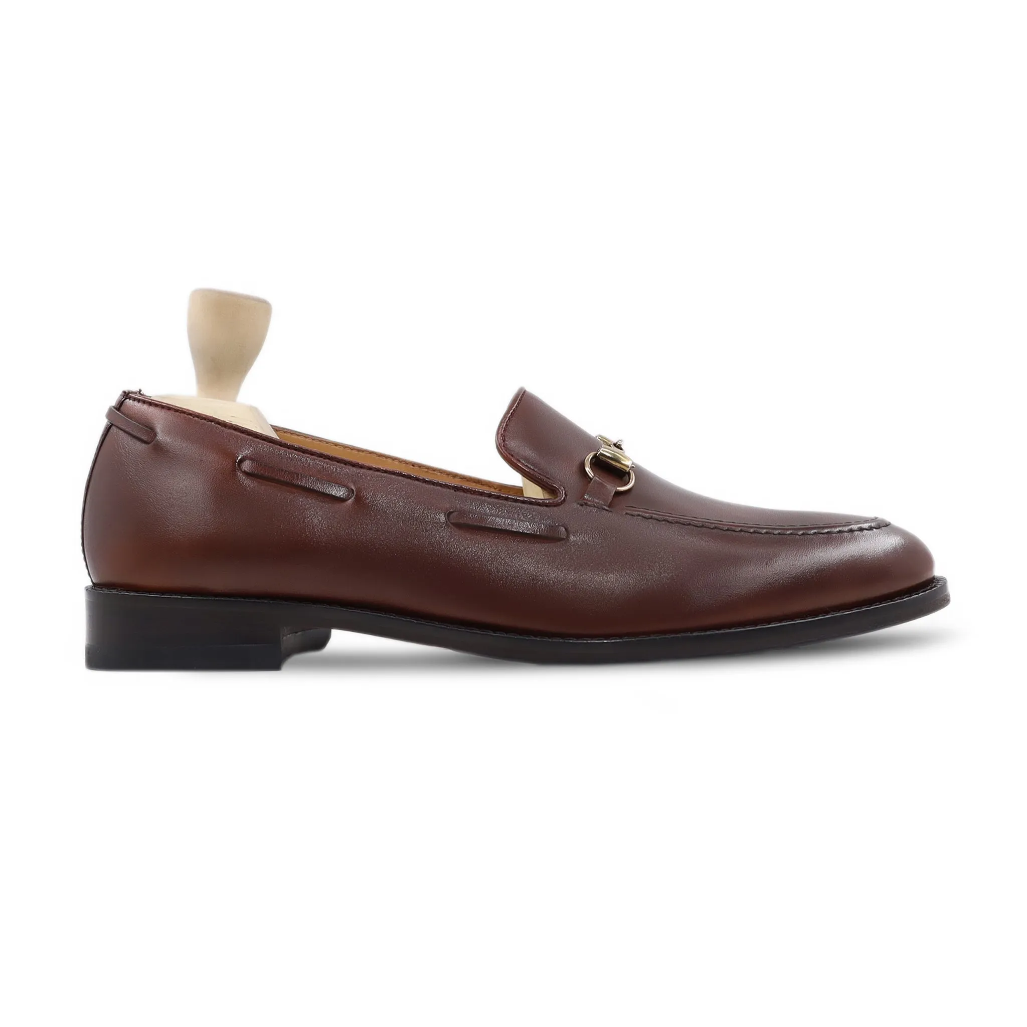 Avon - Men's Brown Calf Leather Loafer