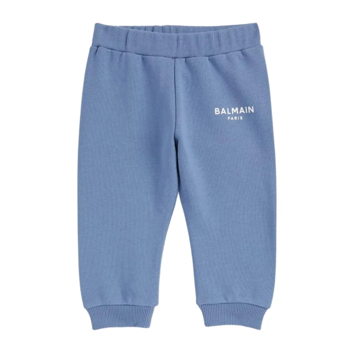 Balmain Baby Printed Logo Blue Jogging Bottoms