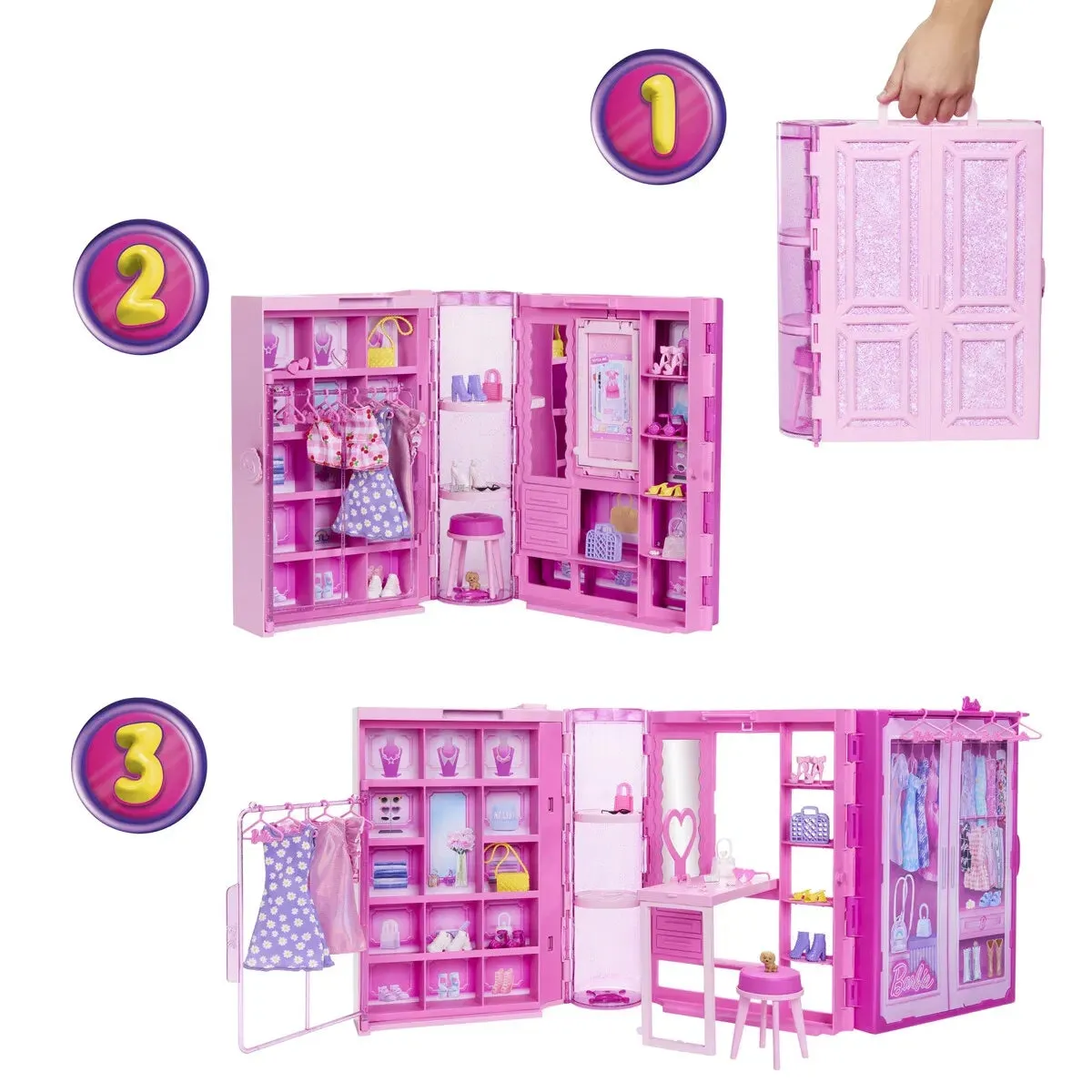 Barbie® Fashion Fun Dream Closet w Doll