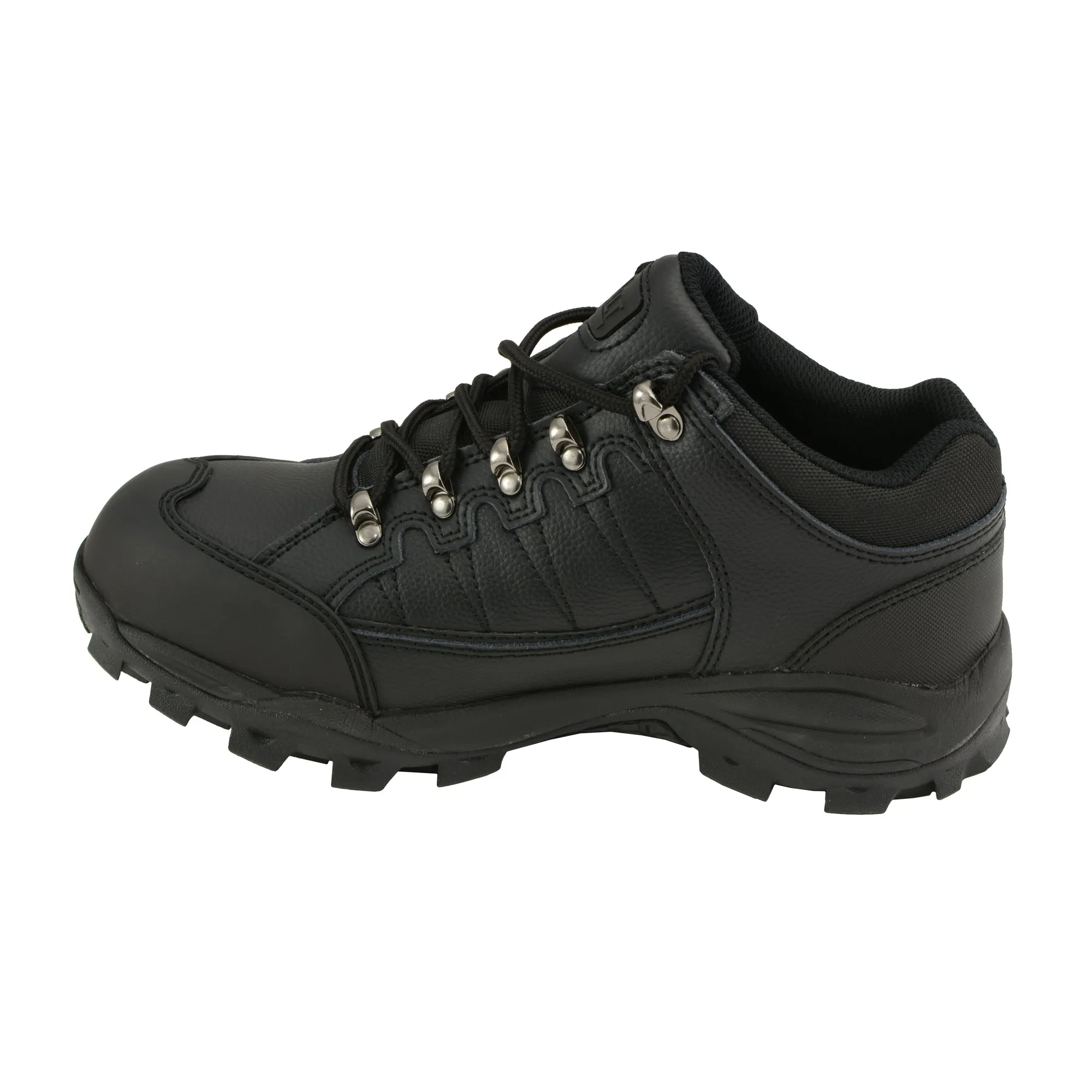 BAZALT-MBM9127ST-BAZALT-Men's Black Water & Frost Proof Leather Shoe w/ Composite Toe-BLK-7