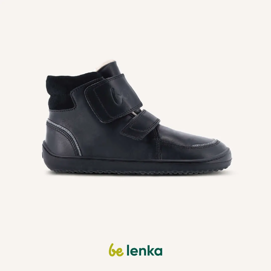 Be Lenka Kids Winter barefoot Be Lenka Panda 2.0 - All Black