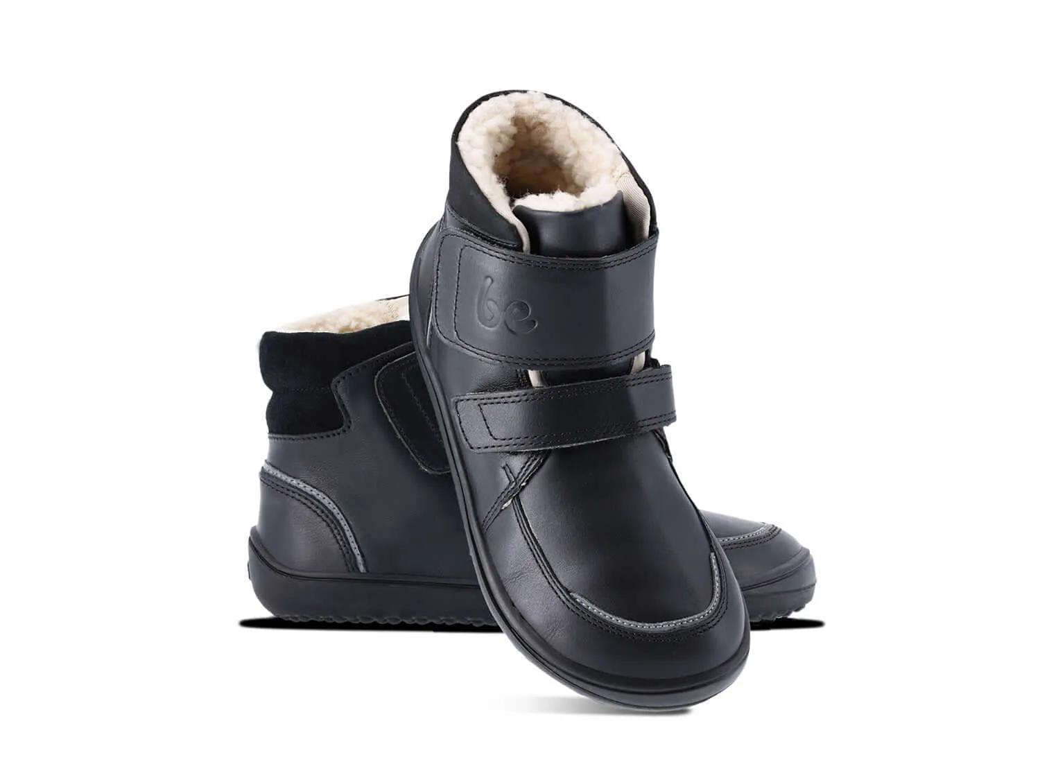 Be Lenka Kids Winter barefoot Be Lenka Panda 2.0 - All Black