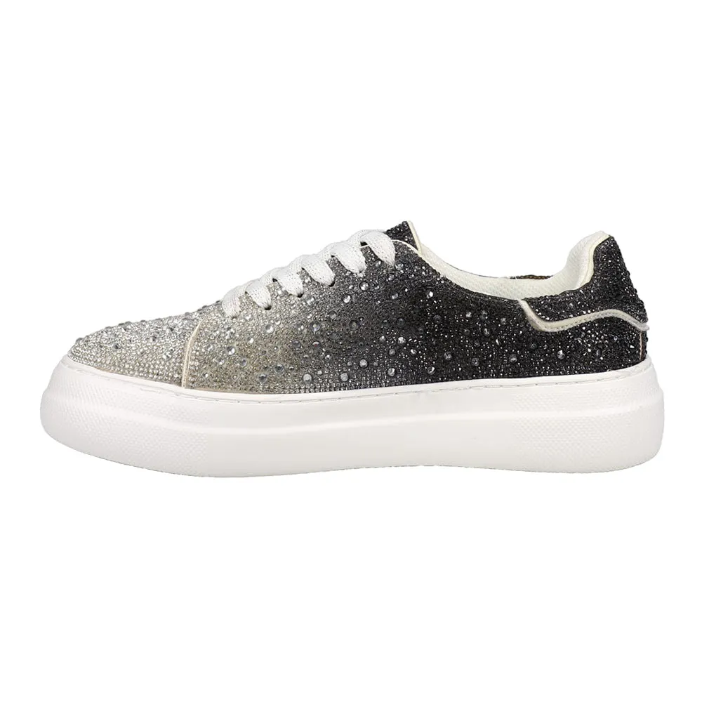 Bedazzle Rhinestone Platform Sneakers