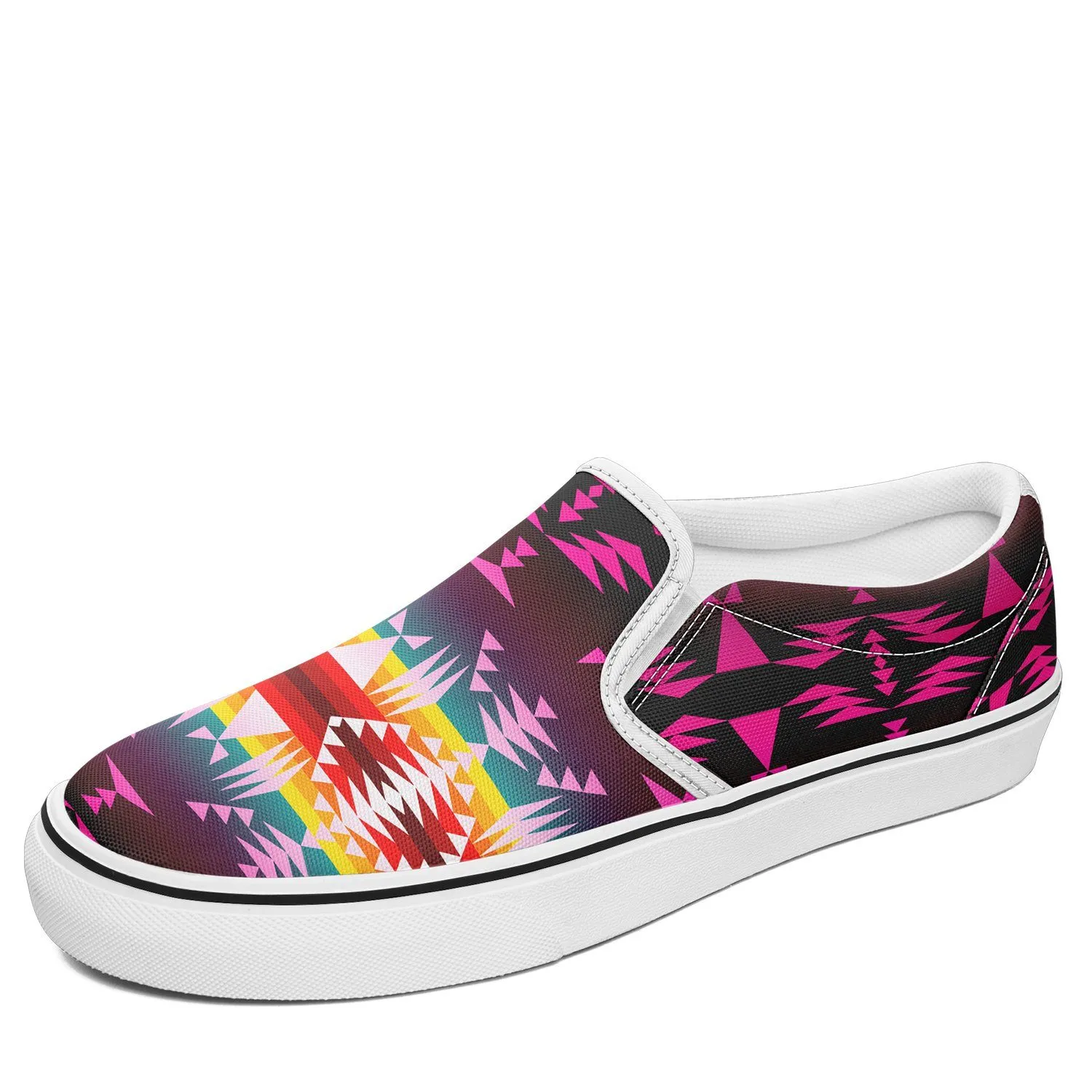 Between the Appalachian Mountains Otoyimm Kid's Canvas Slip On Shoes