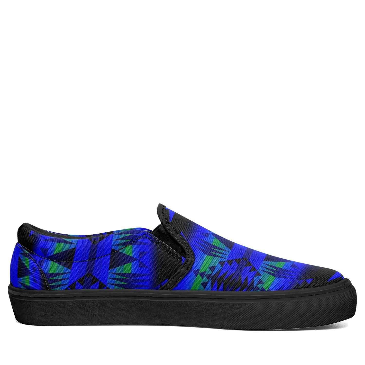 Between the Blue Ridge Mountains Otoyimm Kid's Canvas Slip On Shoes