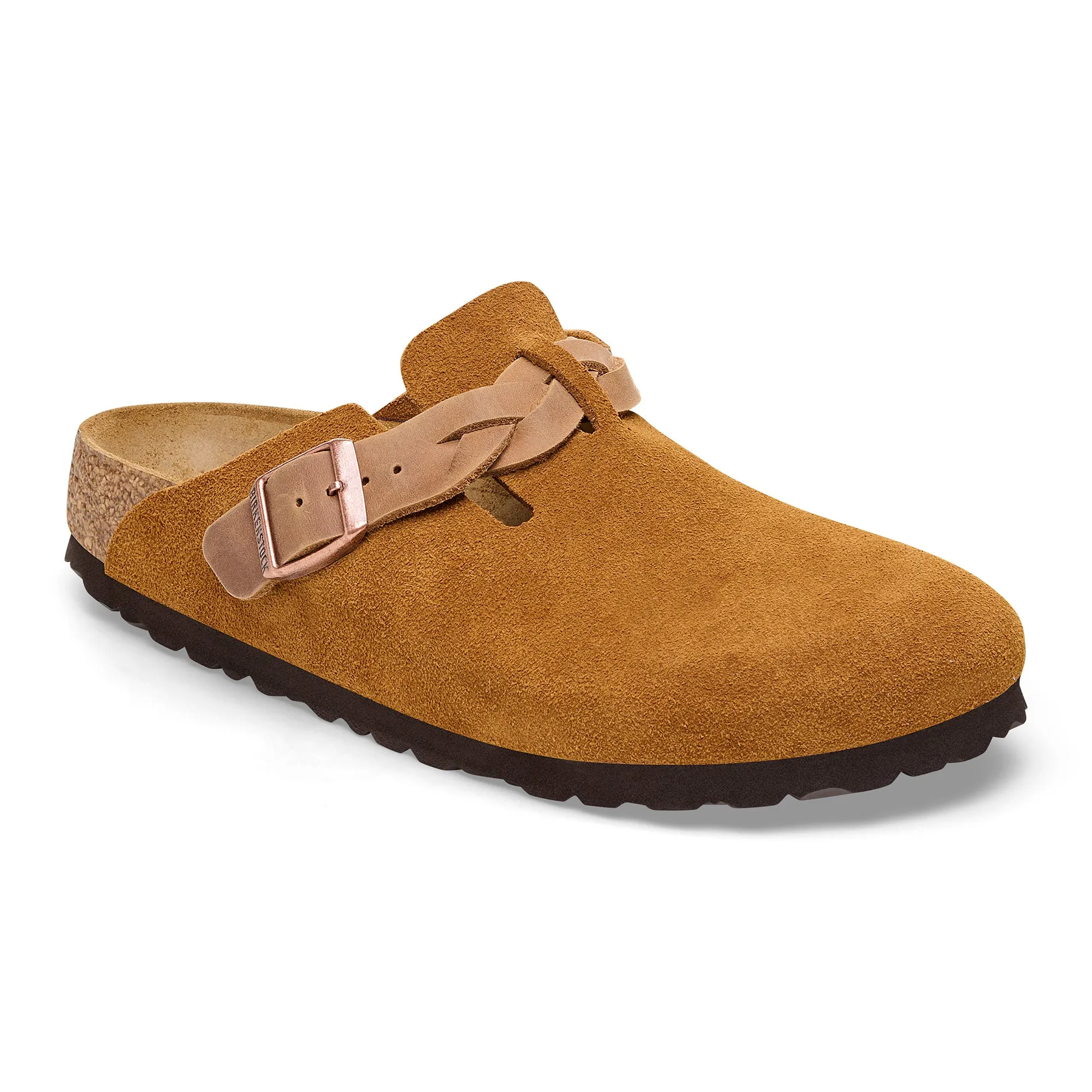 Birkenstock Boston Braided Suede Leather Women's