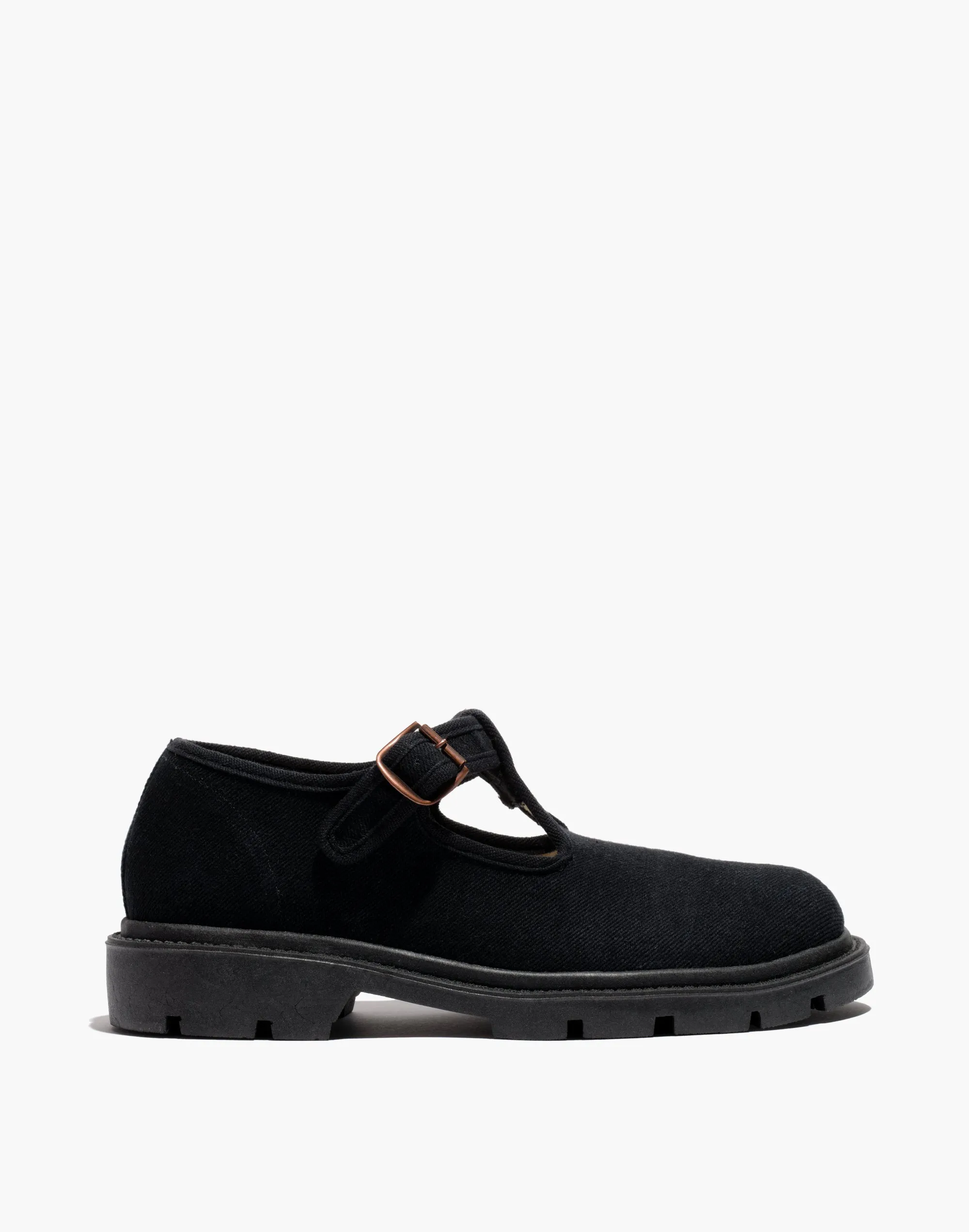 Black | Lug Sole Mary Jane