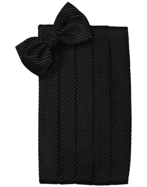 Black Venetian Cummerbund