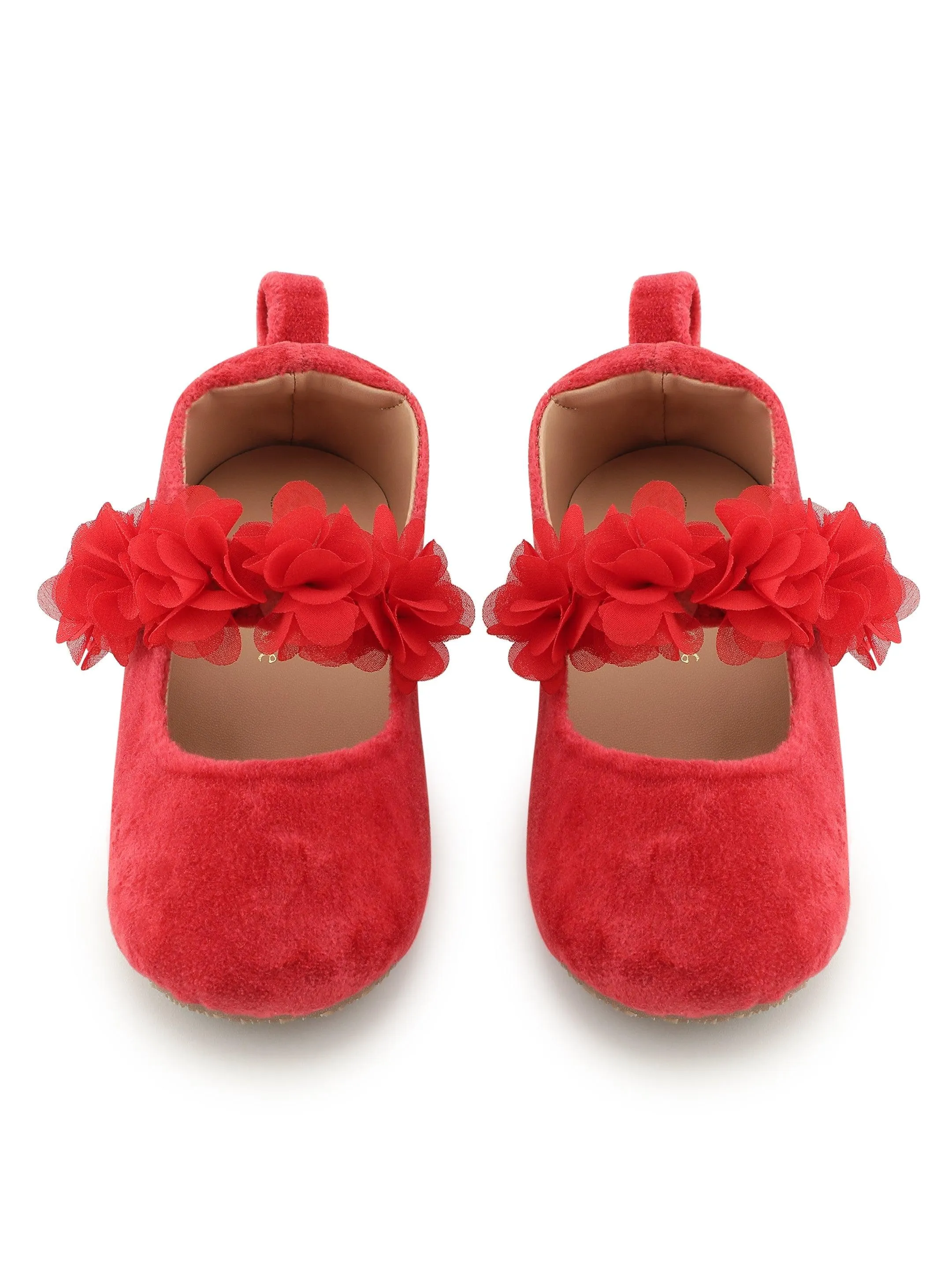 Blossom Red Ballerinas