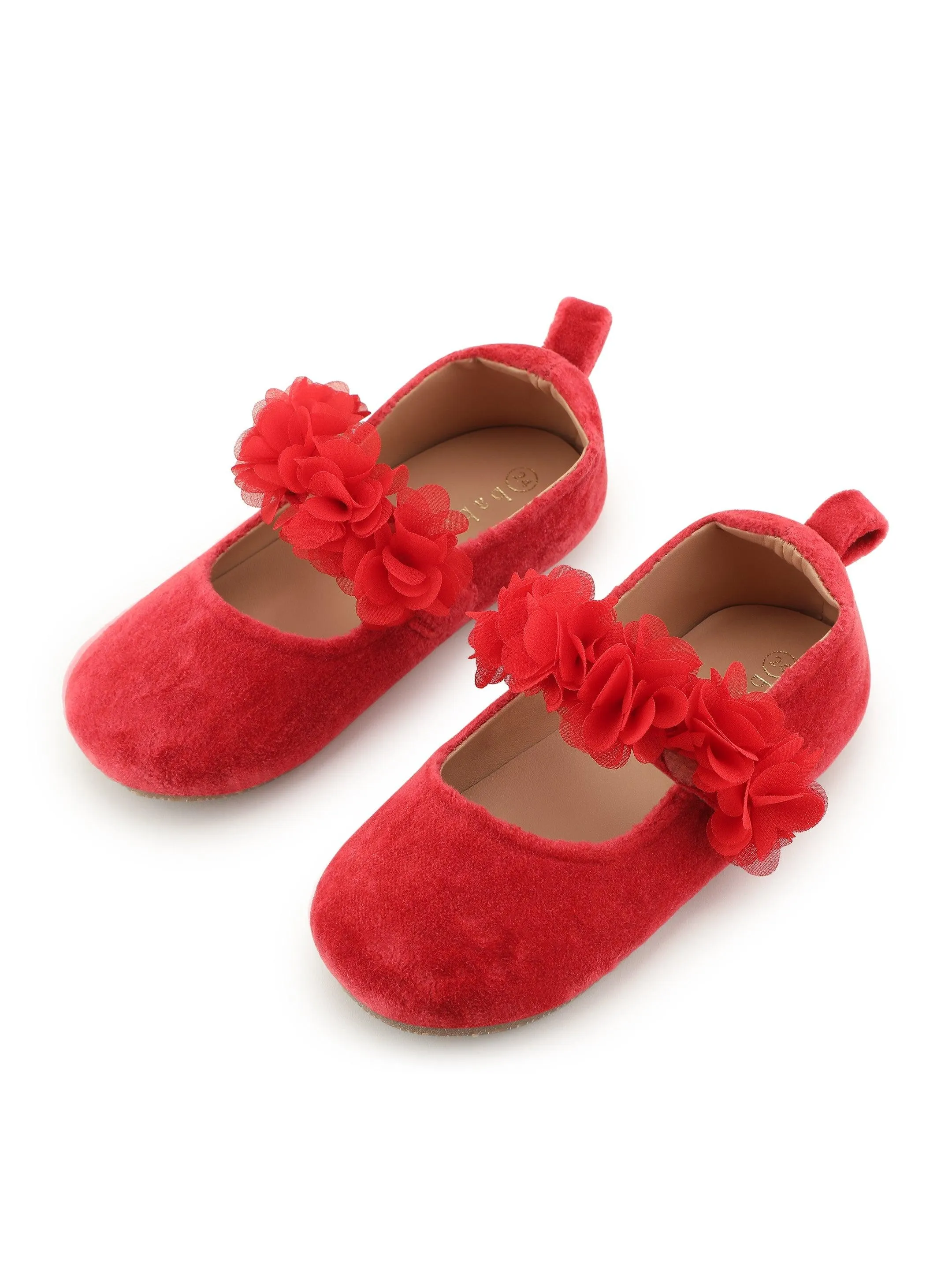 Blossom Red Ballerinas