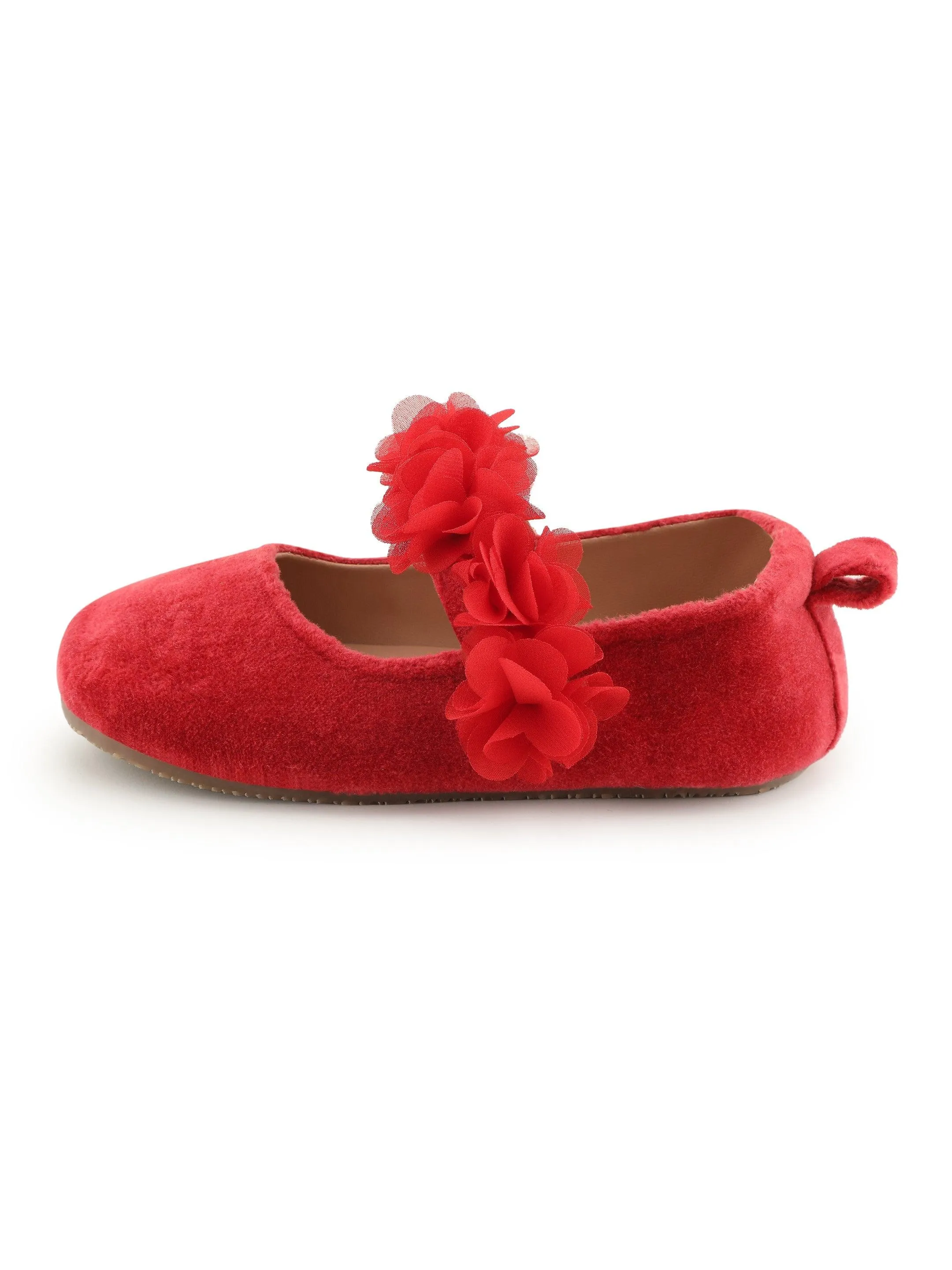 Blossom Red Ballerinas