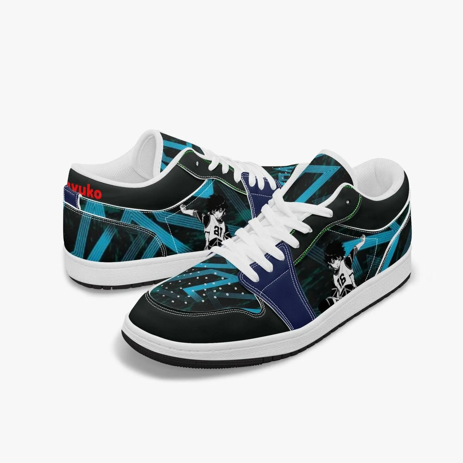 Blue Lock Meguru BachiraJD1 Low Anime Shoes