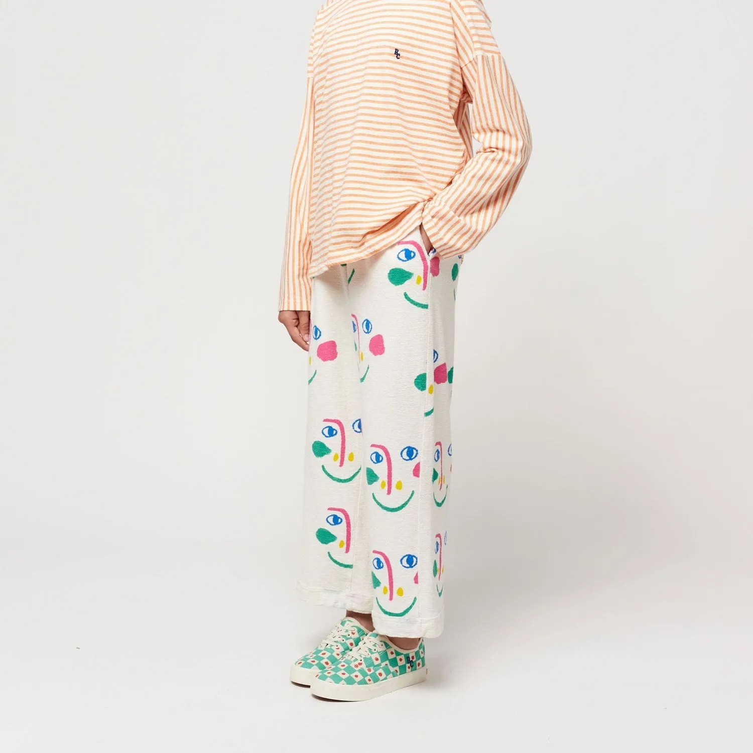 BOBO CHOSES - Smiling Mask All Over Jogging Pants