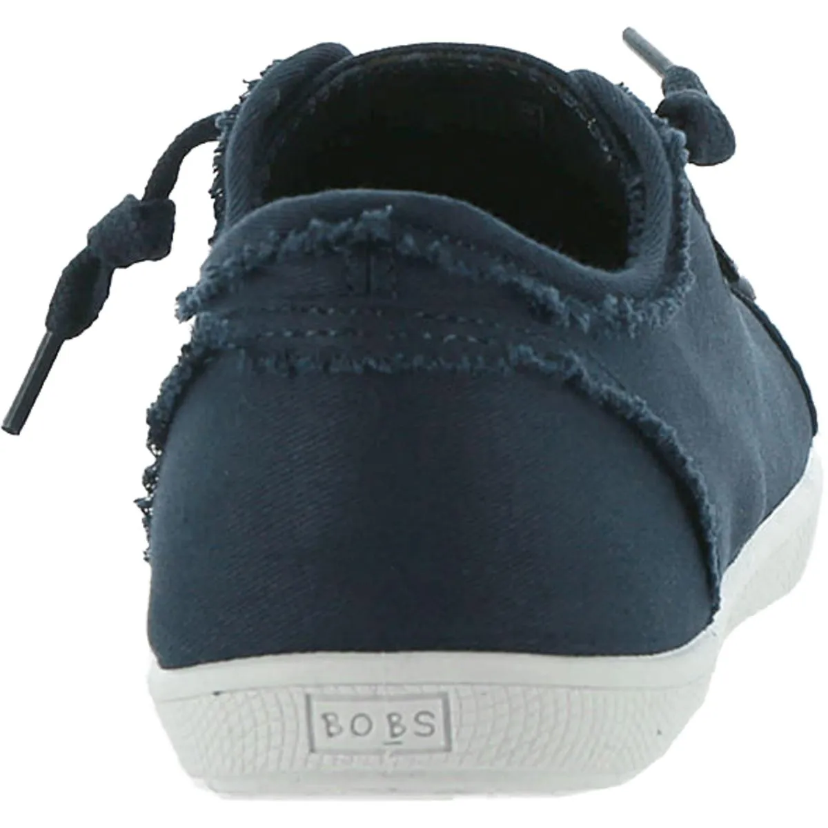 BOBS From Skechers Womens Bobs B Cute Raw Hem Canvas Sneakers