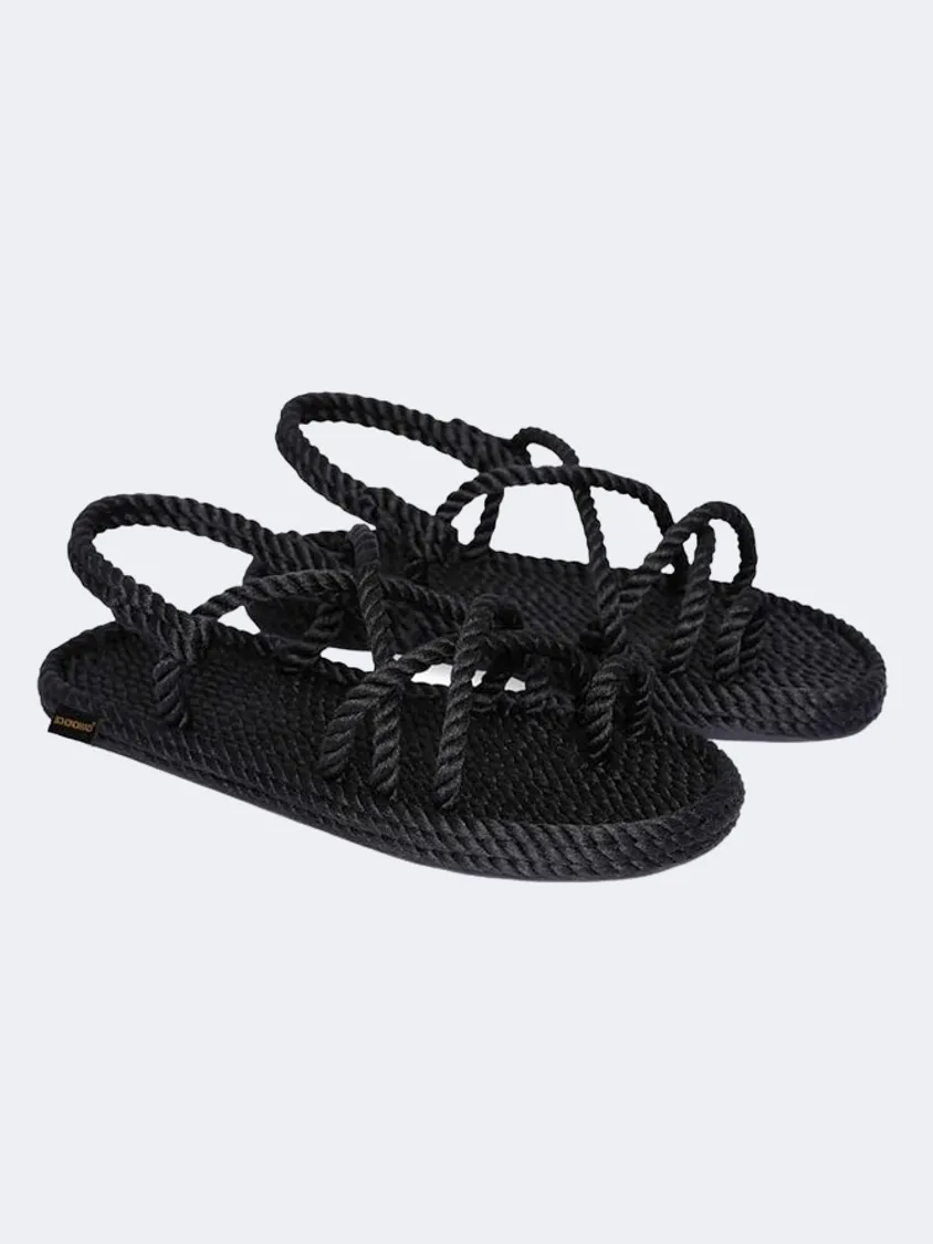 Bohonomad Ibiza Rope Women Lifestyle Sandals Black