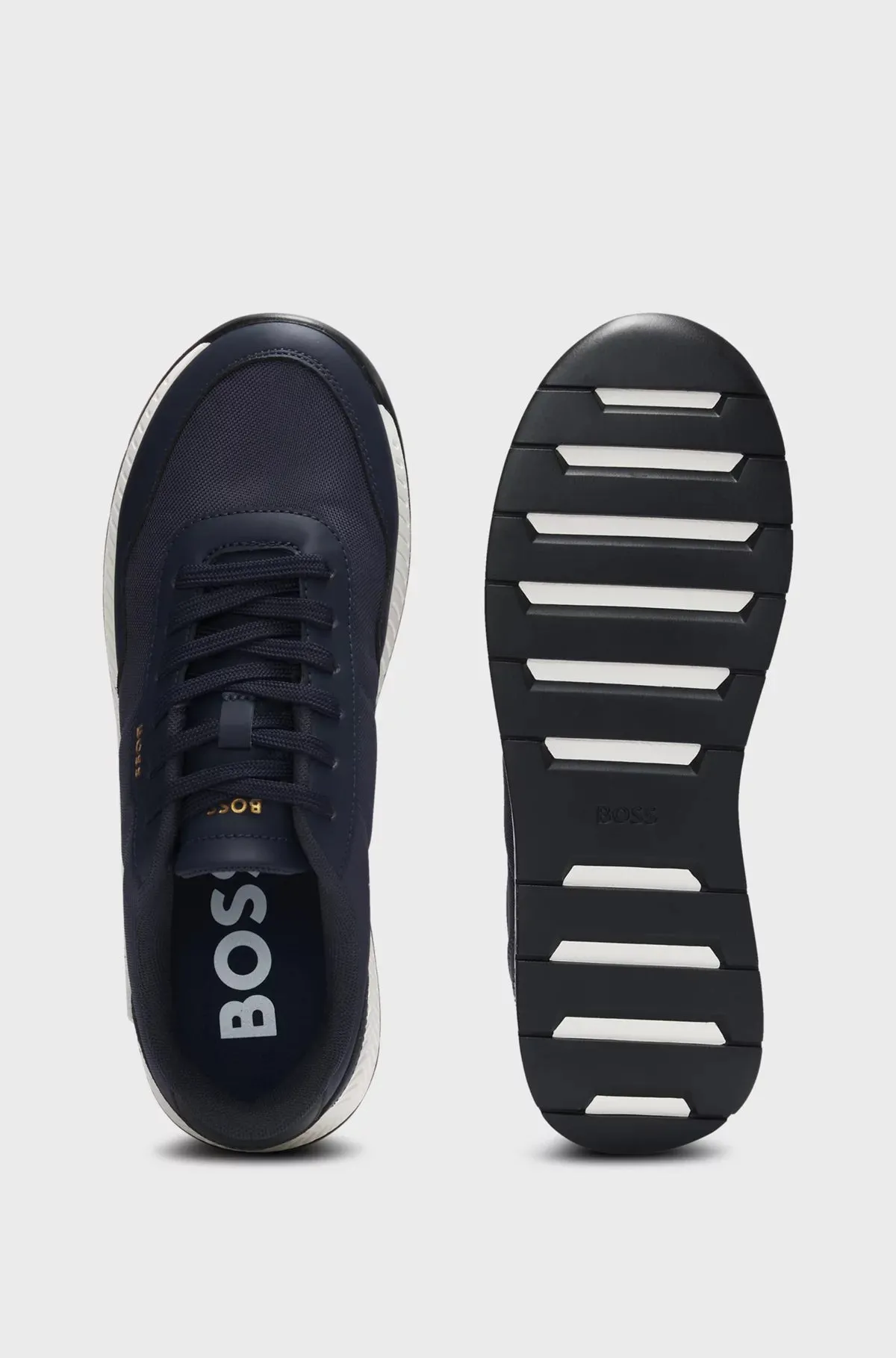 BOSS Trainer Shoes - Titanium_Runn