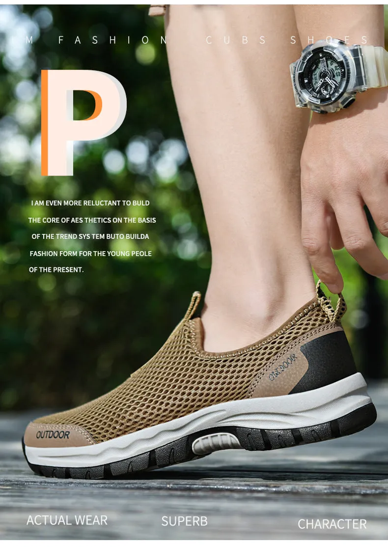 Breathable  Slip-on Sports  Shoes For Men