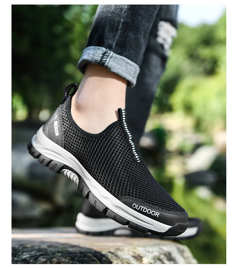 Breathable  Slip-on Sports  Shoes For Men