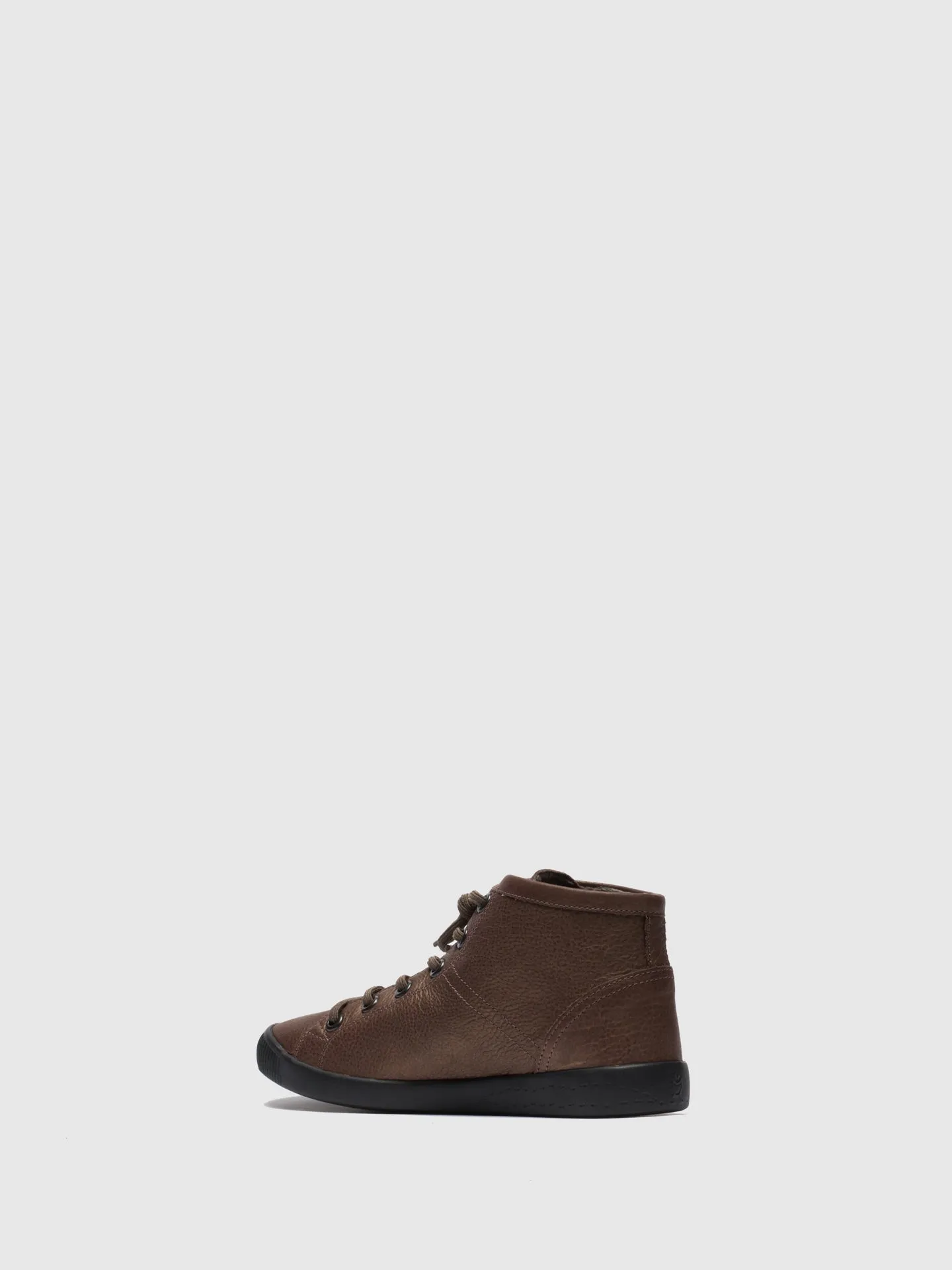 Brown Hi-Top Trainers