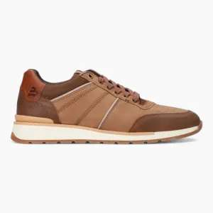 BullBoxer Men's Casual Shoes with Brown Nubuck Upper